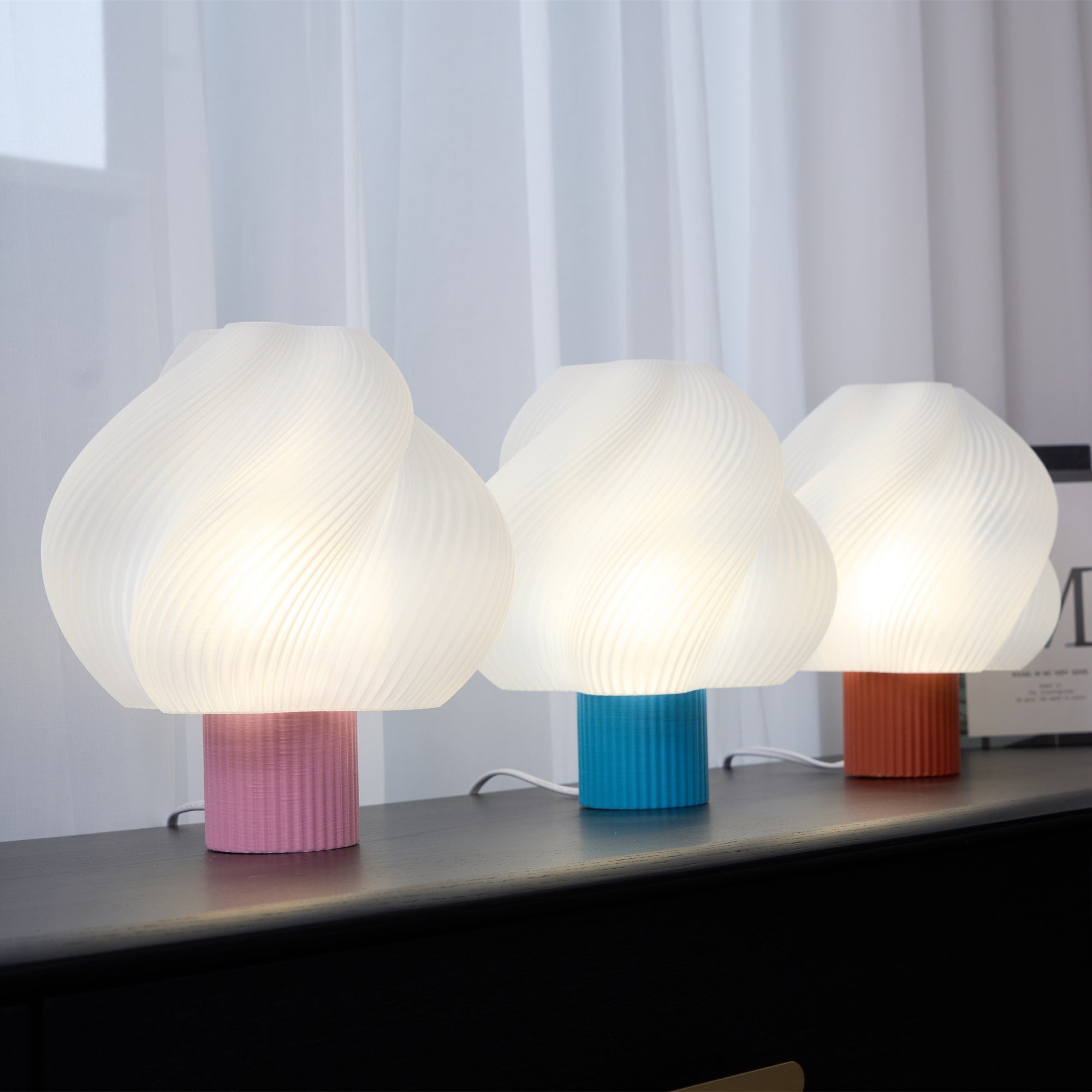 Buffy Modern Plastic Table Lamp - Letslighting