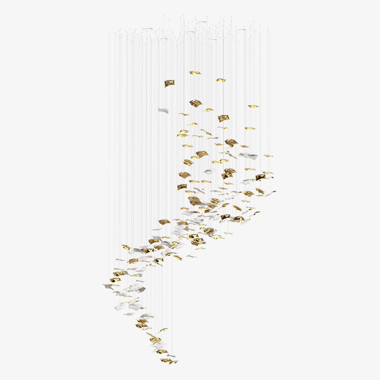 Viliros Glass Spiral Pendant Light - Letslighting