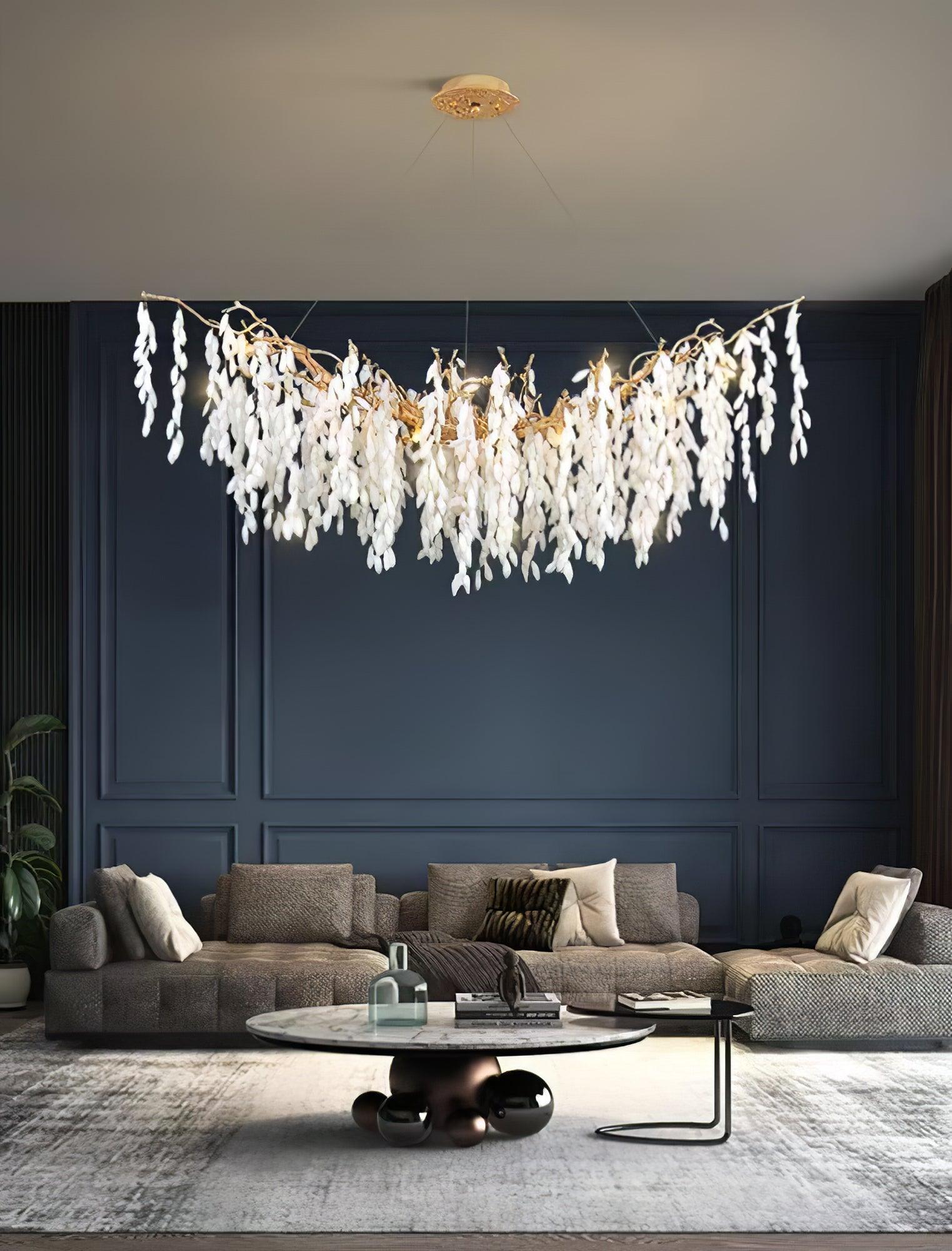 Florealis Cascading Crystal Chandelier - Letslighting