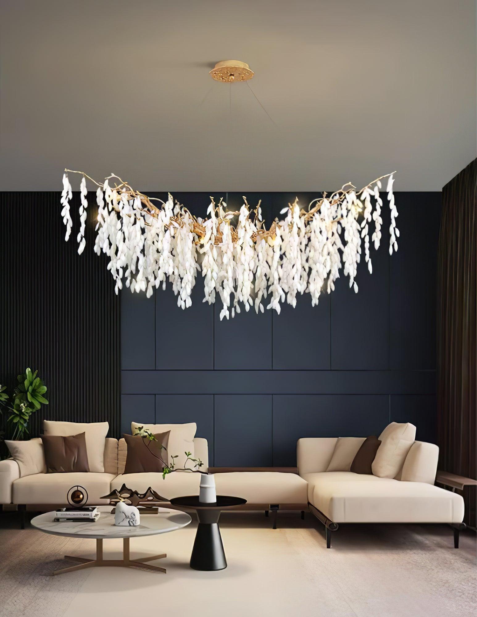 Florealis Cascading Crystal Chandelier - Letslighting