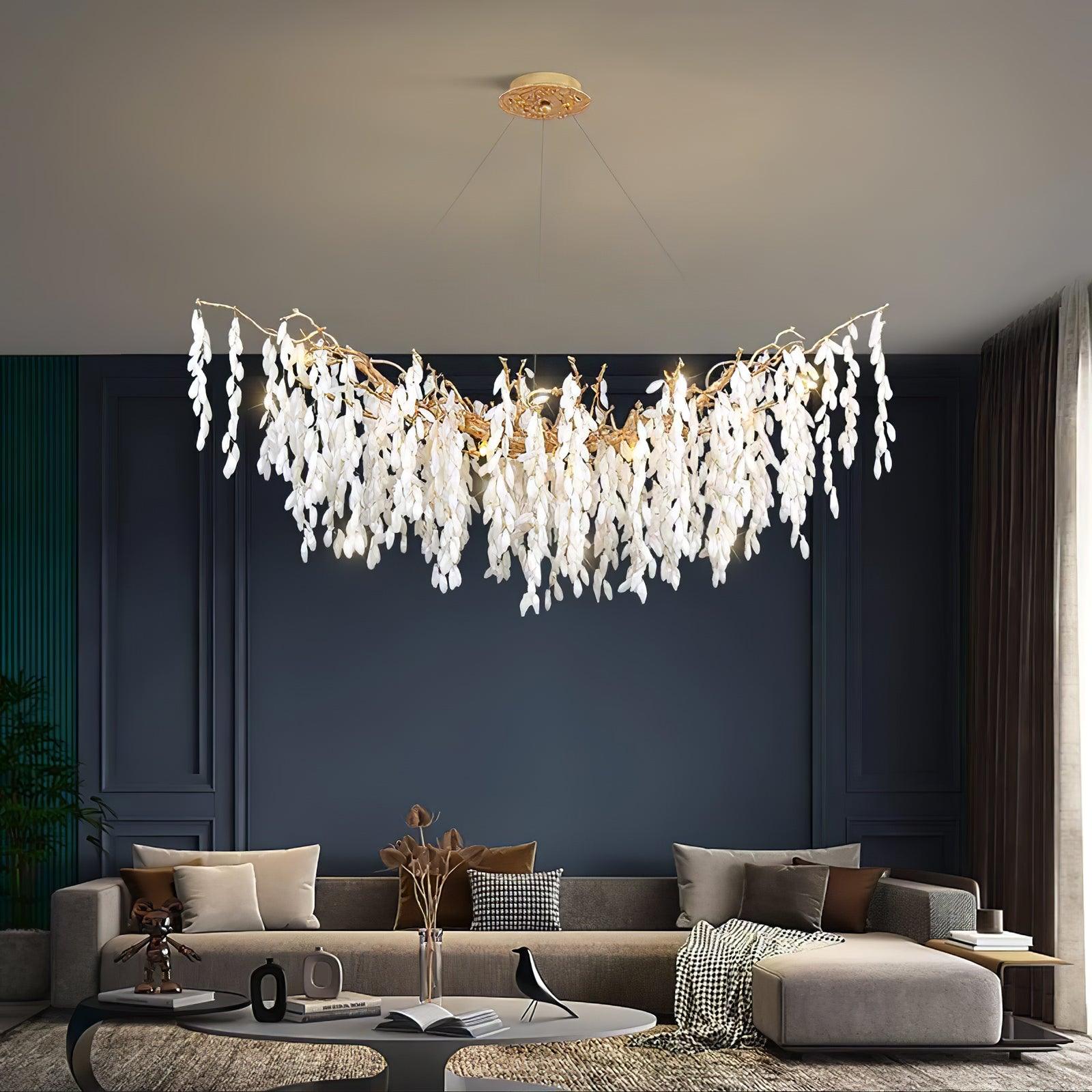 Florealis Cascading Crystal Chandelier - Letslighting