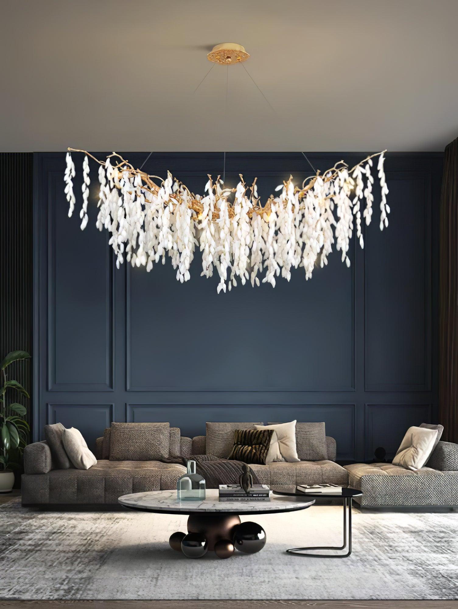 Florealis Cascading Crystal Chandelier - Letslighting