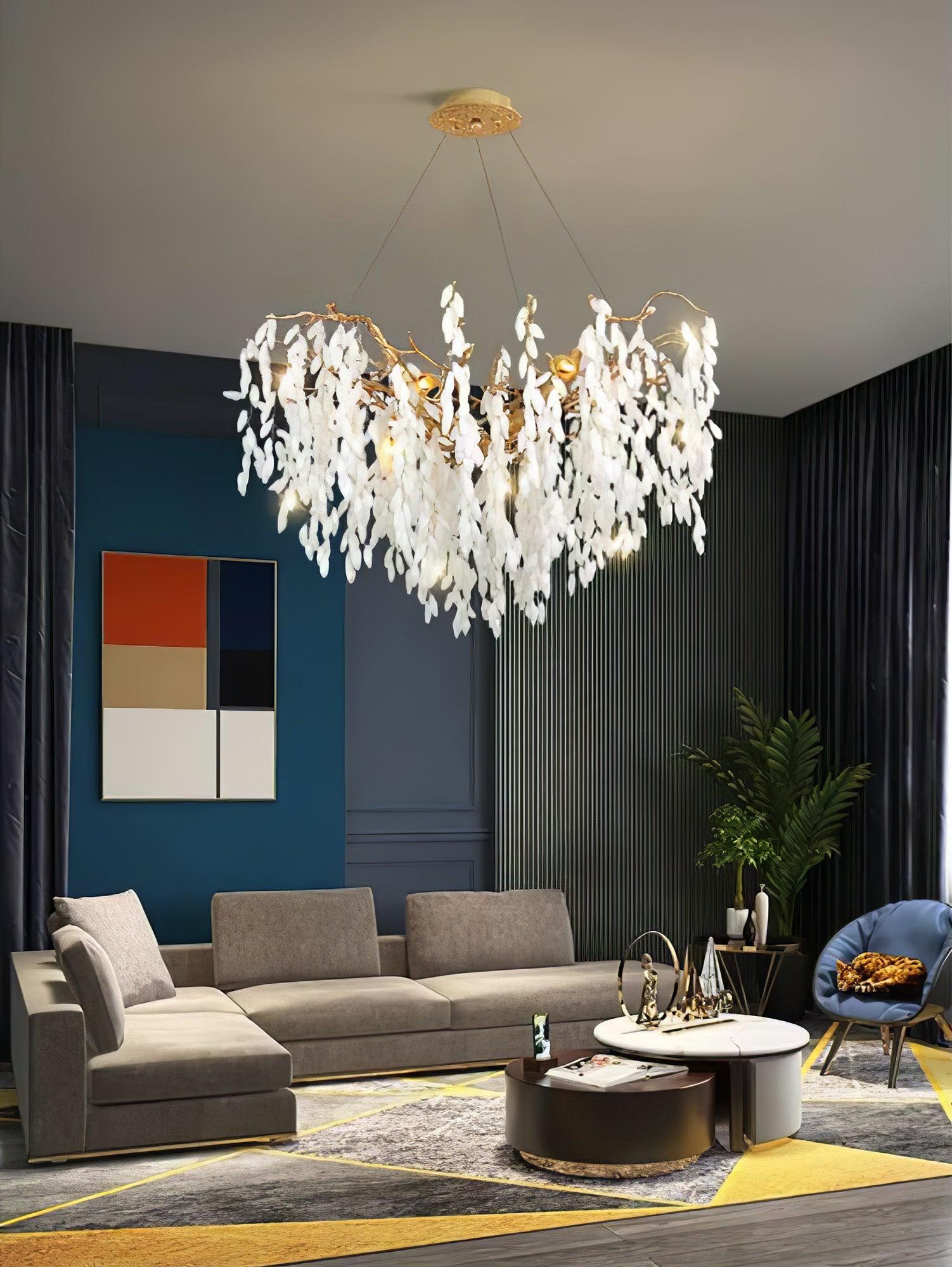 Florealis Cascading Crystal Chandelier - Letslighting