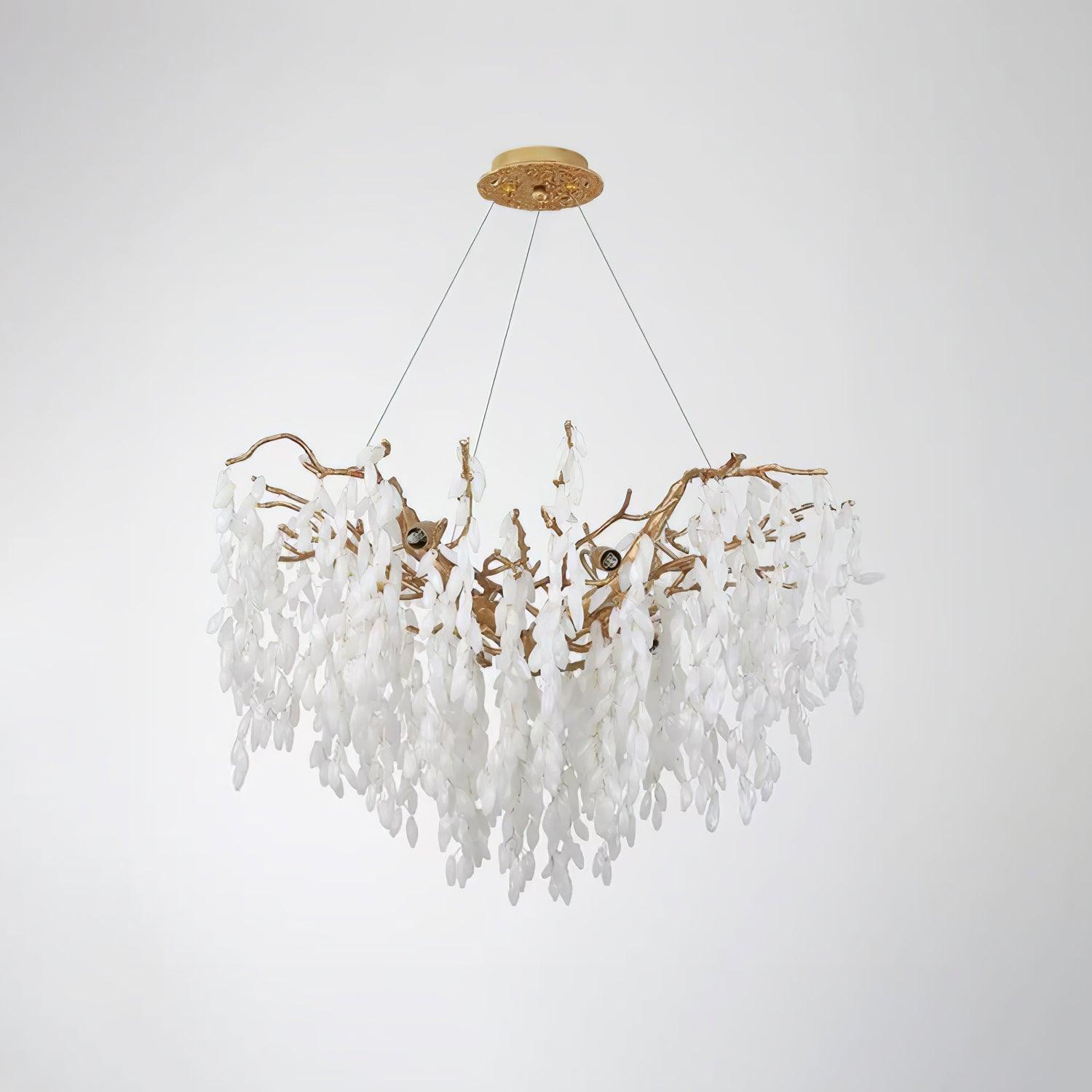 Florealis Cascading Crystal Chandelier - Letslighting