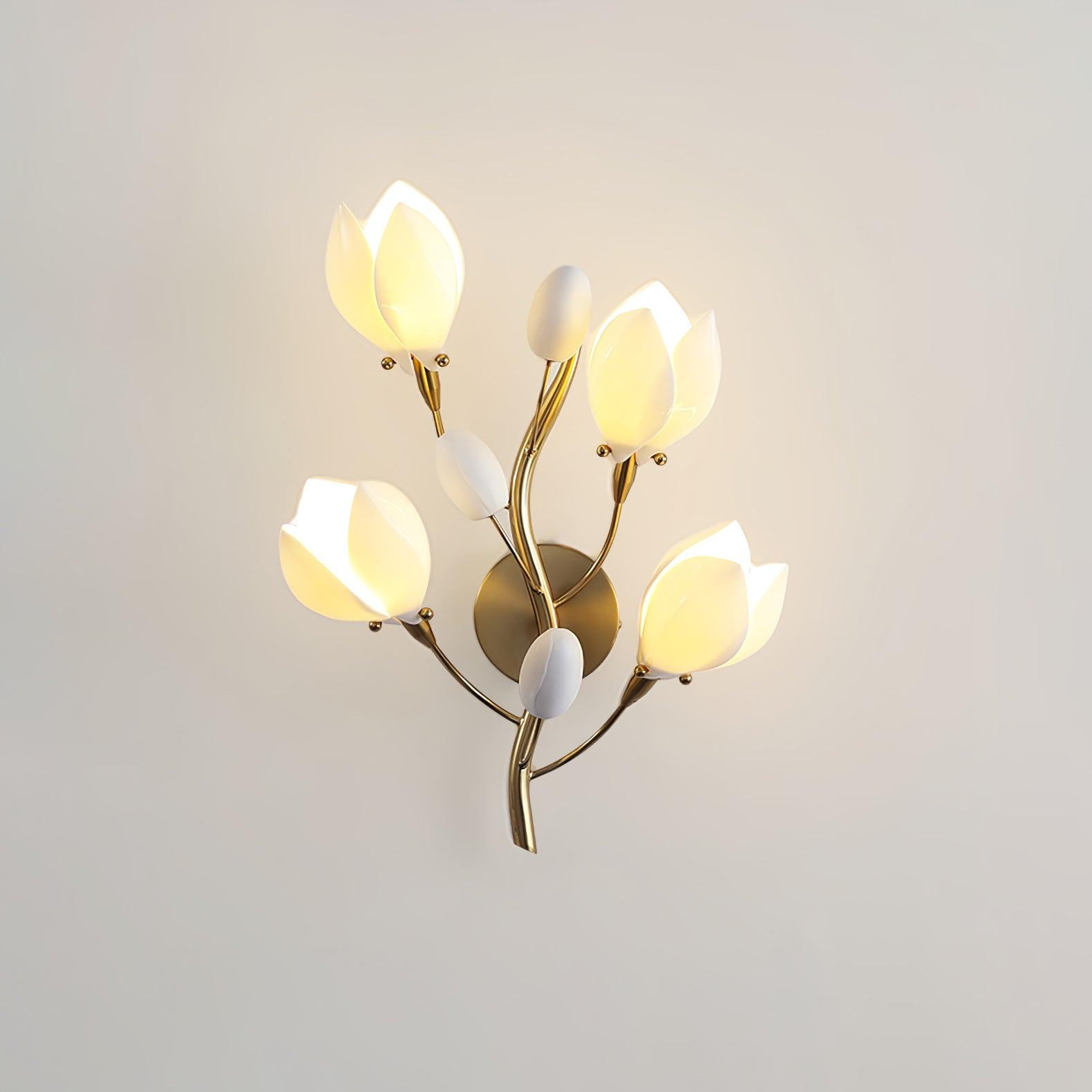 Zasila Magnolia Elegance Ceramic Wall Lamp - Letslighting