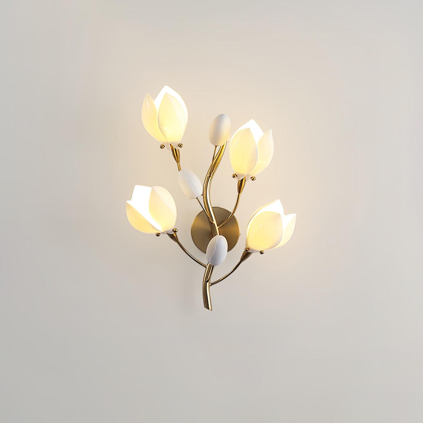 Zasila Magnolia Elegance Ceramic Wall Lamp - Letslighting