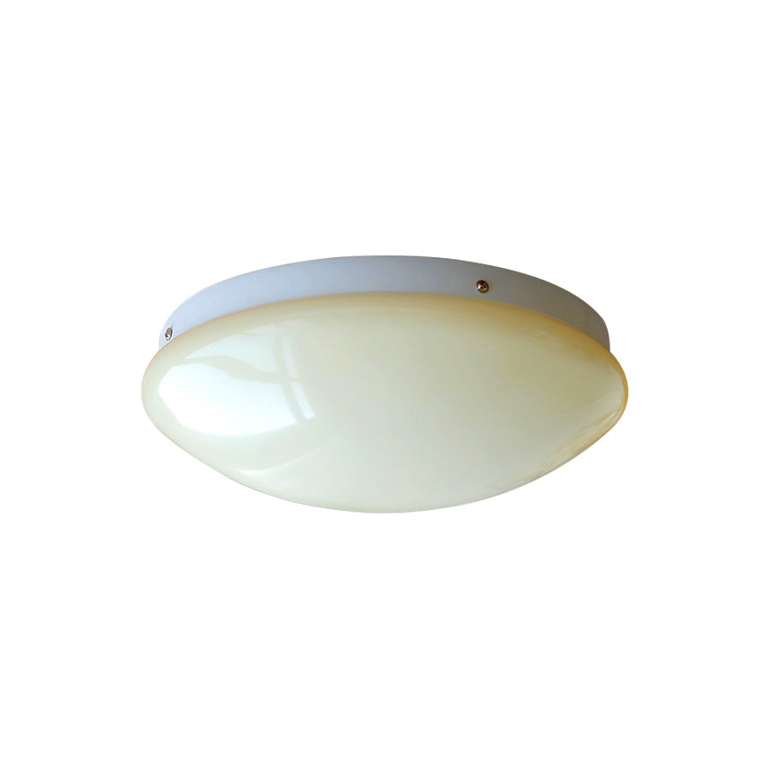 Alcaria Modern Minimalist Glass Flush Ceiling Light - Letslighting