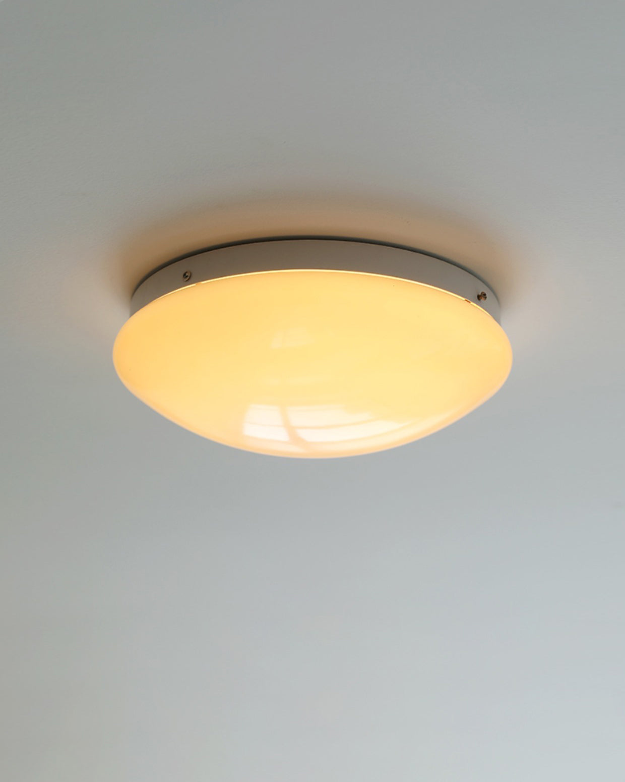 Alcaria Modern Minimalist Glass Flush Ceiling Light - Letslighting