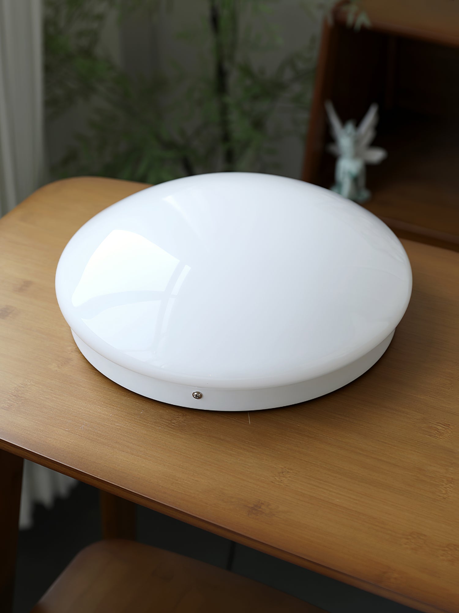 Alcaria Modern Minimalist Glass Flush Ceiling Light - Letslighting