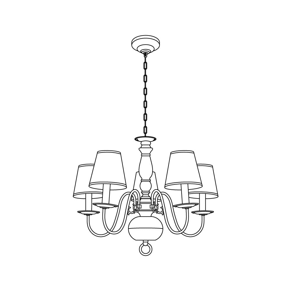 Mydorisra Vintage Industrial Chandelier - Letslighting