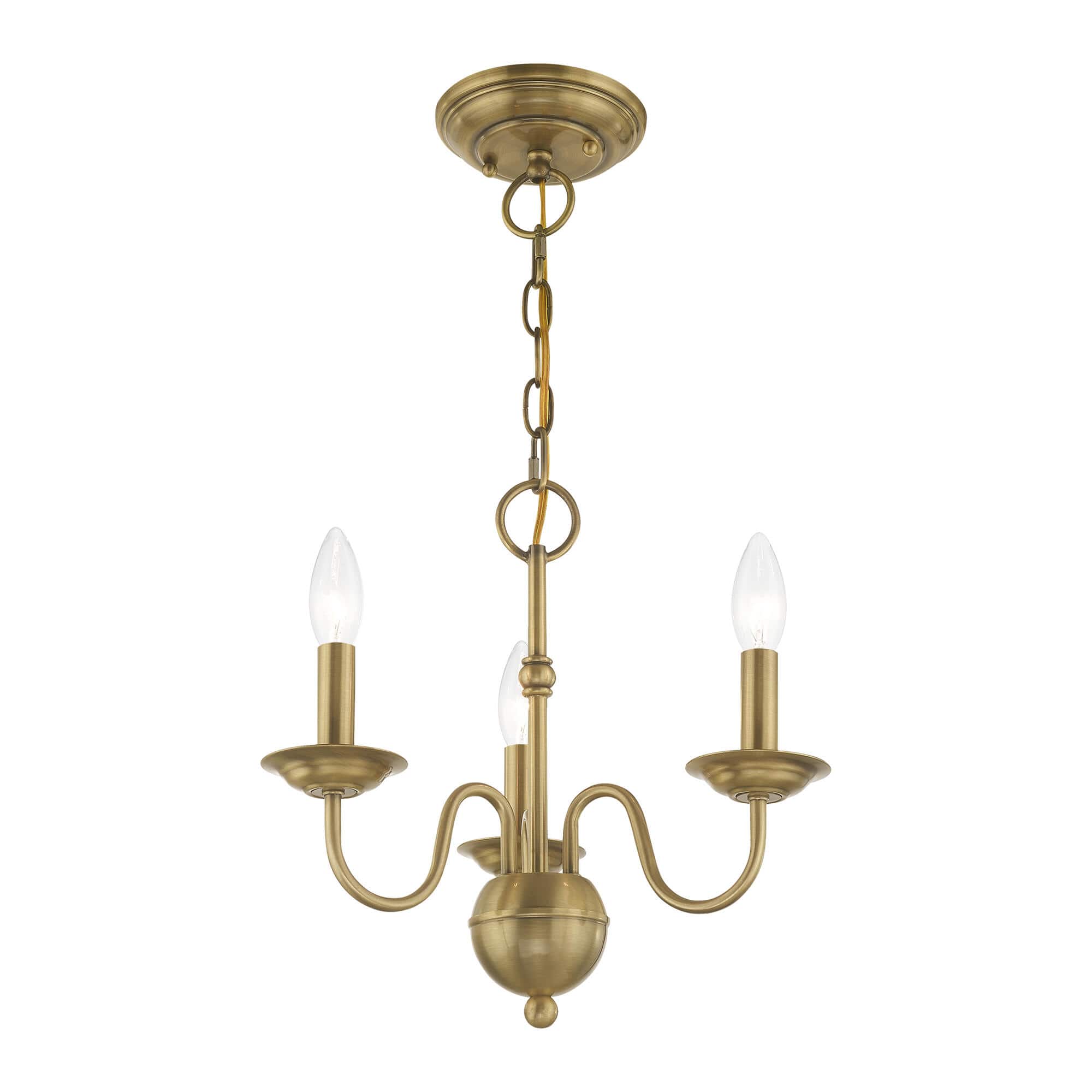 Avvarir Vintage Industrial Brass Chandelier - Letslighting