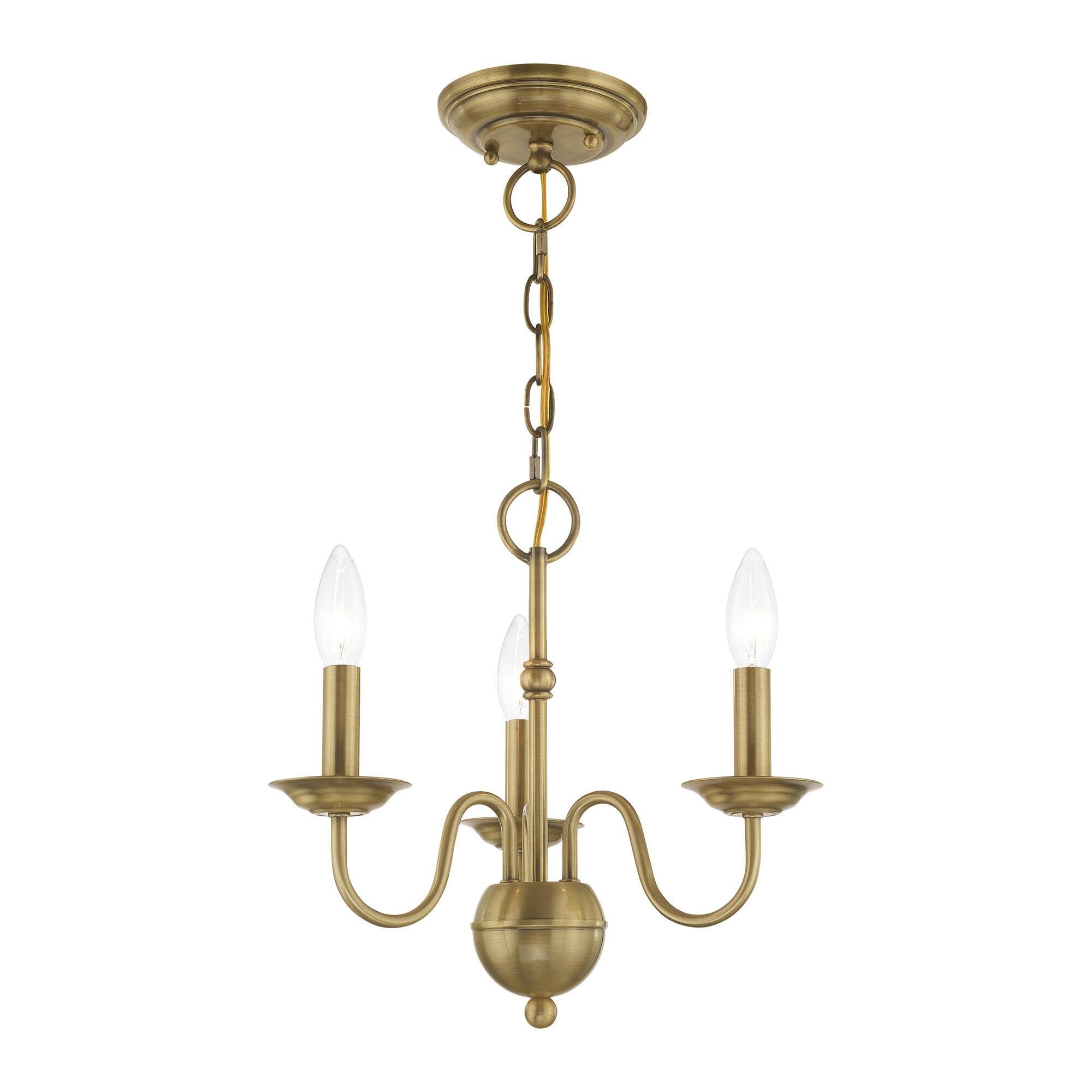 Avvarir Vintage Industrial Brass Chandelier - Letslighting