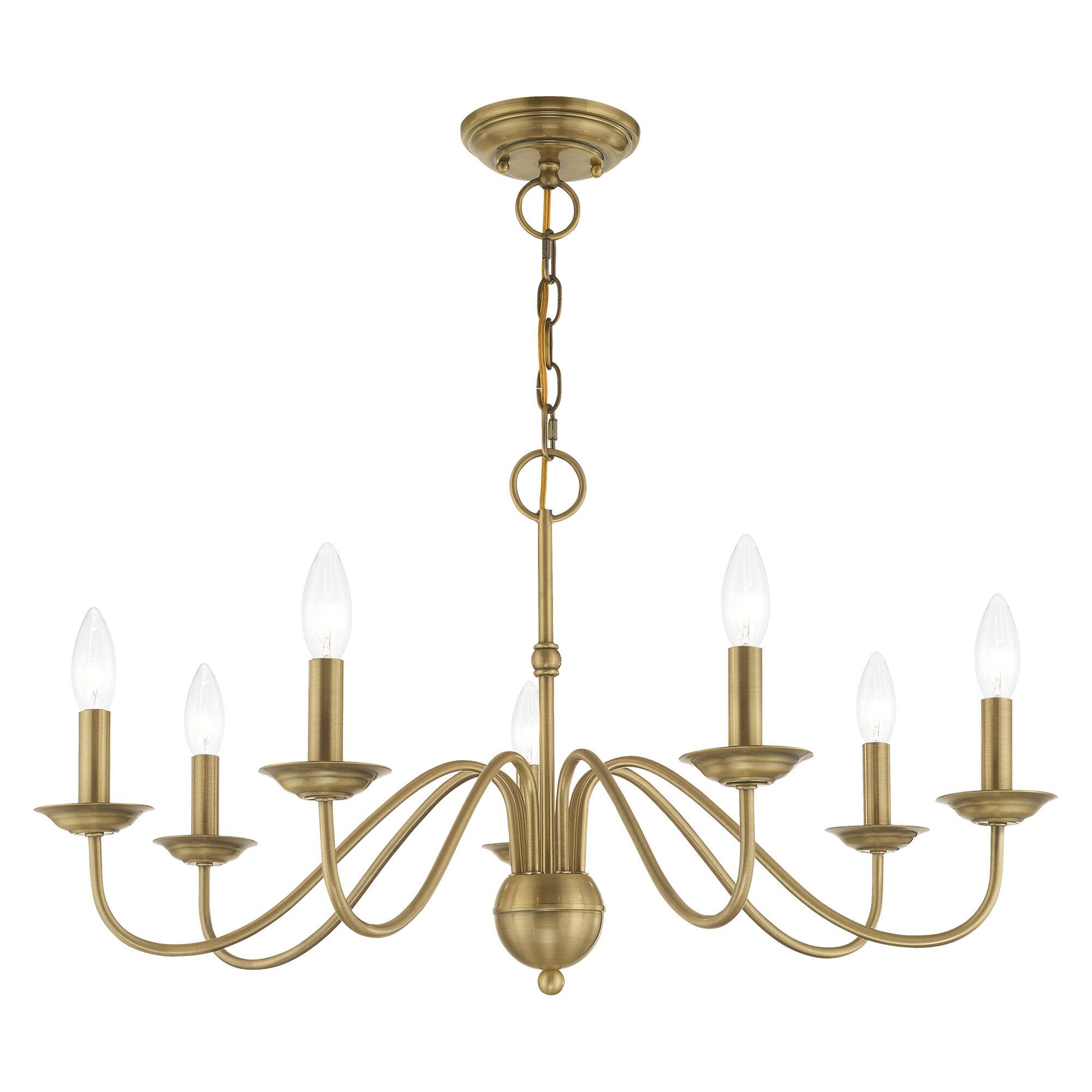 Avvarir Vintage Industrial Brass Chandelier - Letslighting