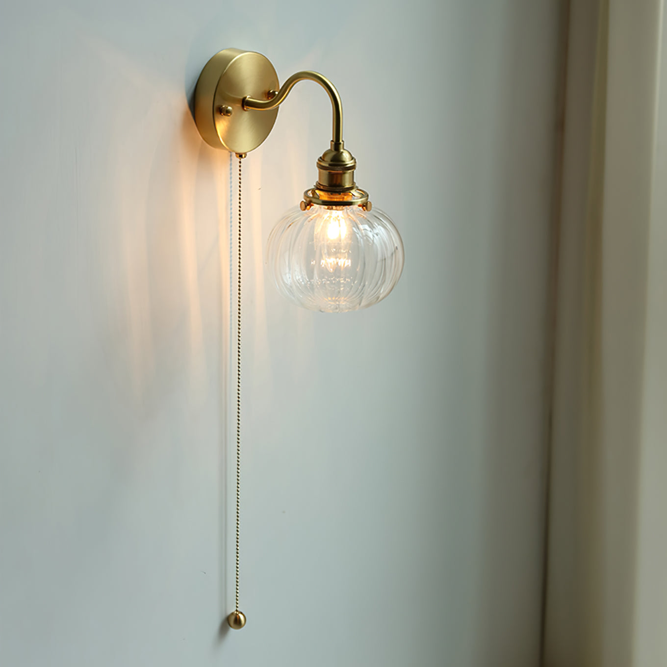 Valentina Vintage Glass Wall Lamp - Letslighting