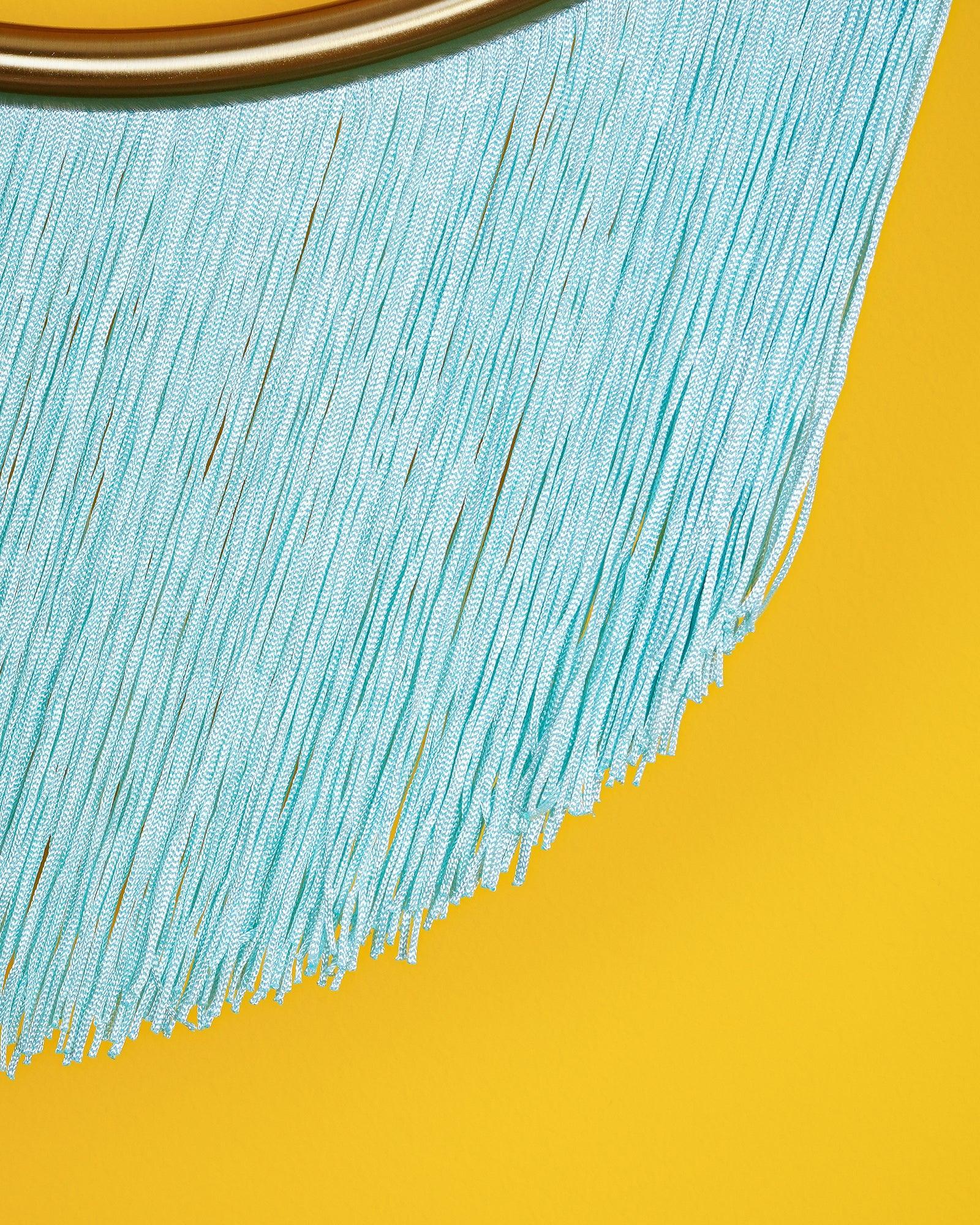 Verinyra Tassel Cute Fabric Glass Wall Lamp - Letslighting