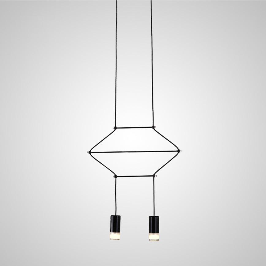 Lunarie Acrylic & Plastic Pendant Light - Letslighting