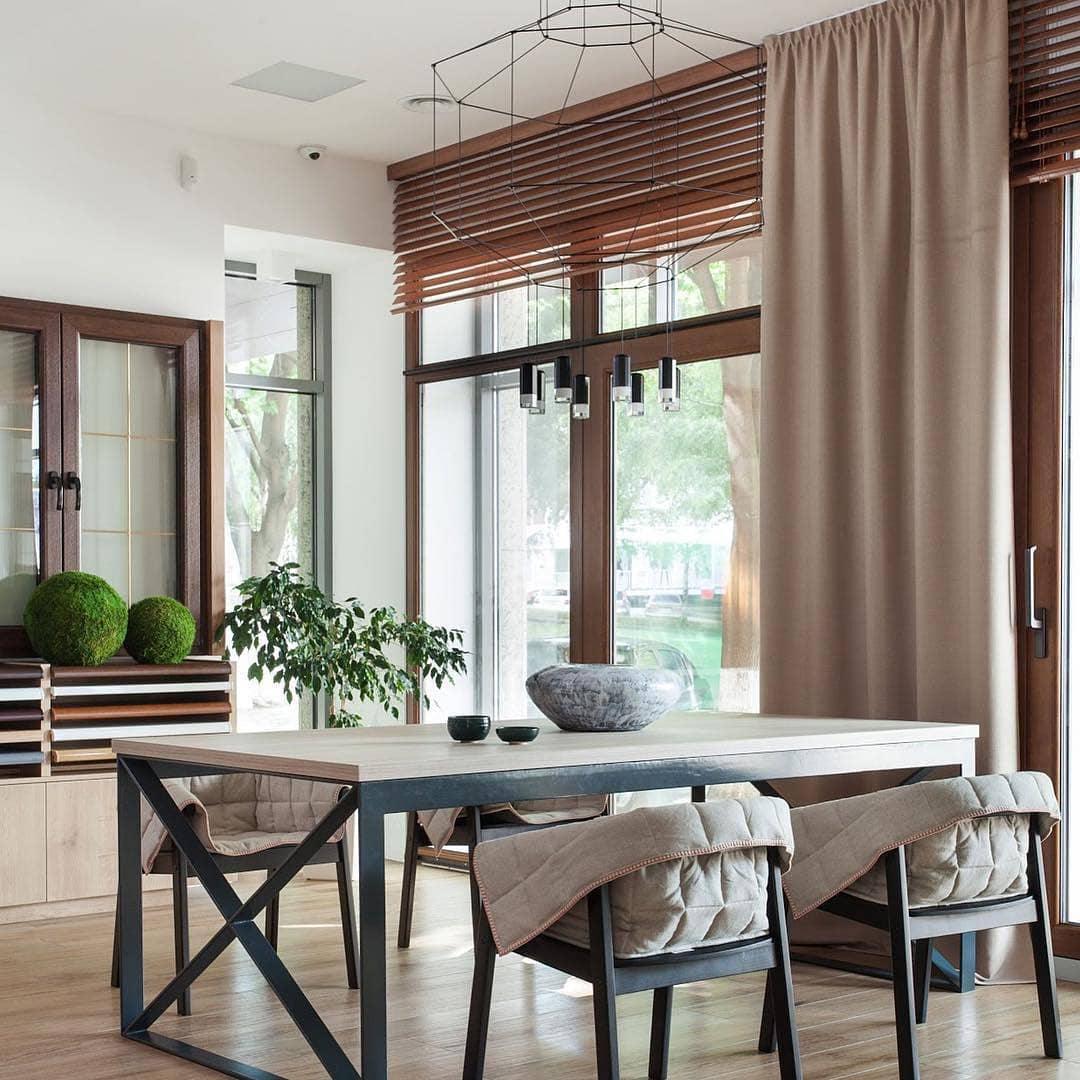 Lustra Pendant Lamp Geometric Wire Black LED - Letslighting