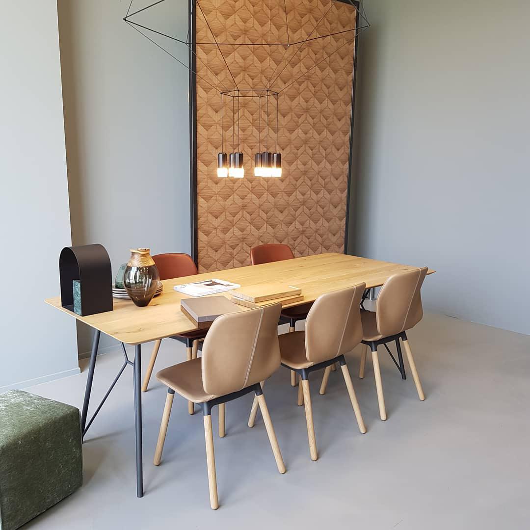Lustra Pendant Lamp Geometric Wire Black LED - Letslighting