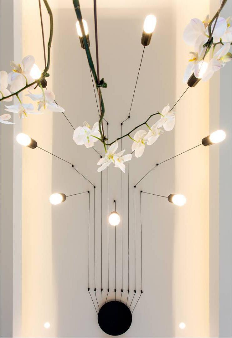 Line Form Pendant light - Blowlighting