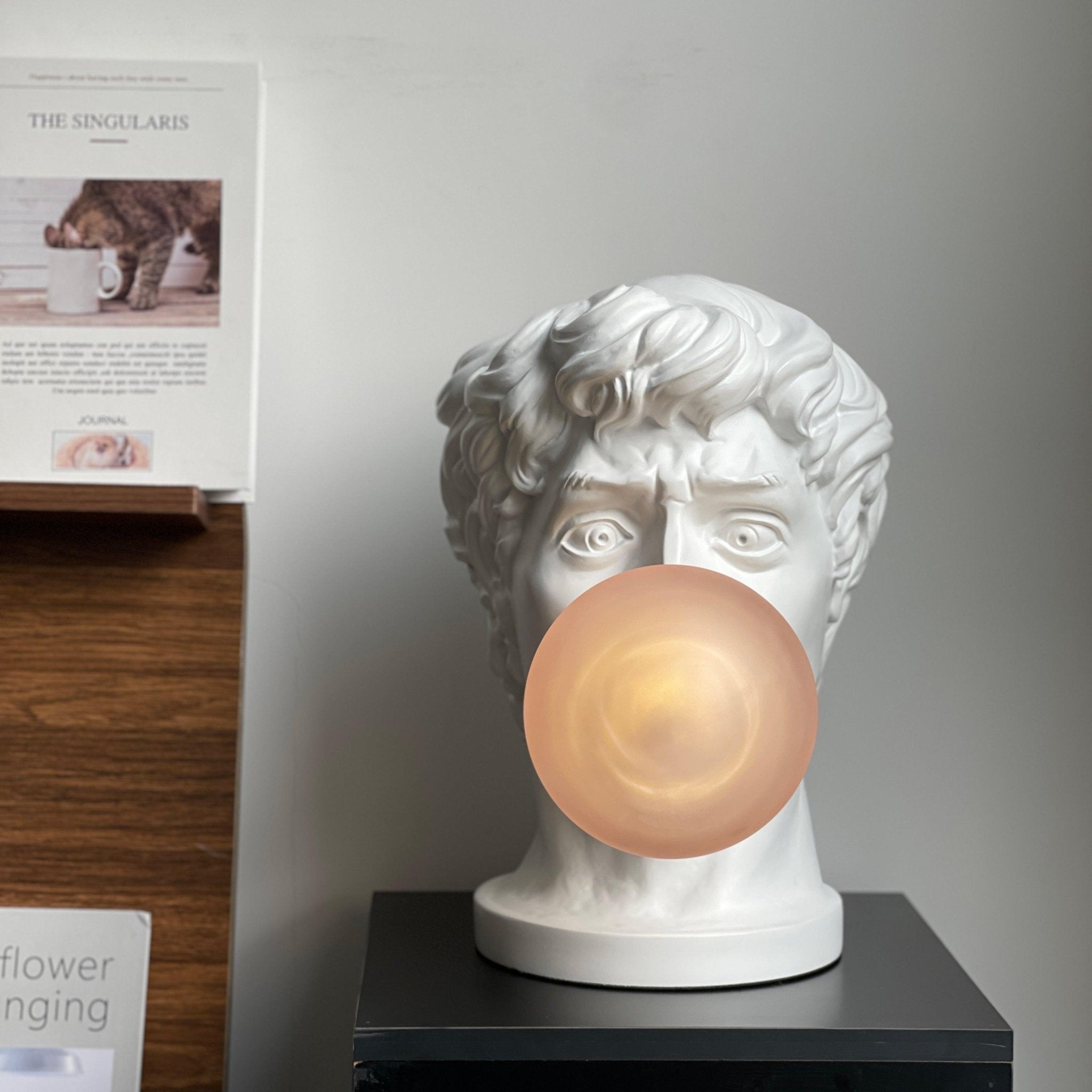 PopArt Contemporary Glass Table Lamp - Letslighting