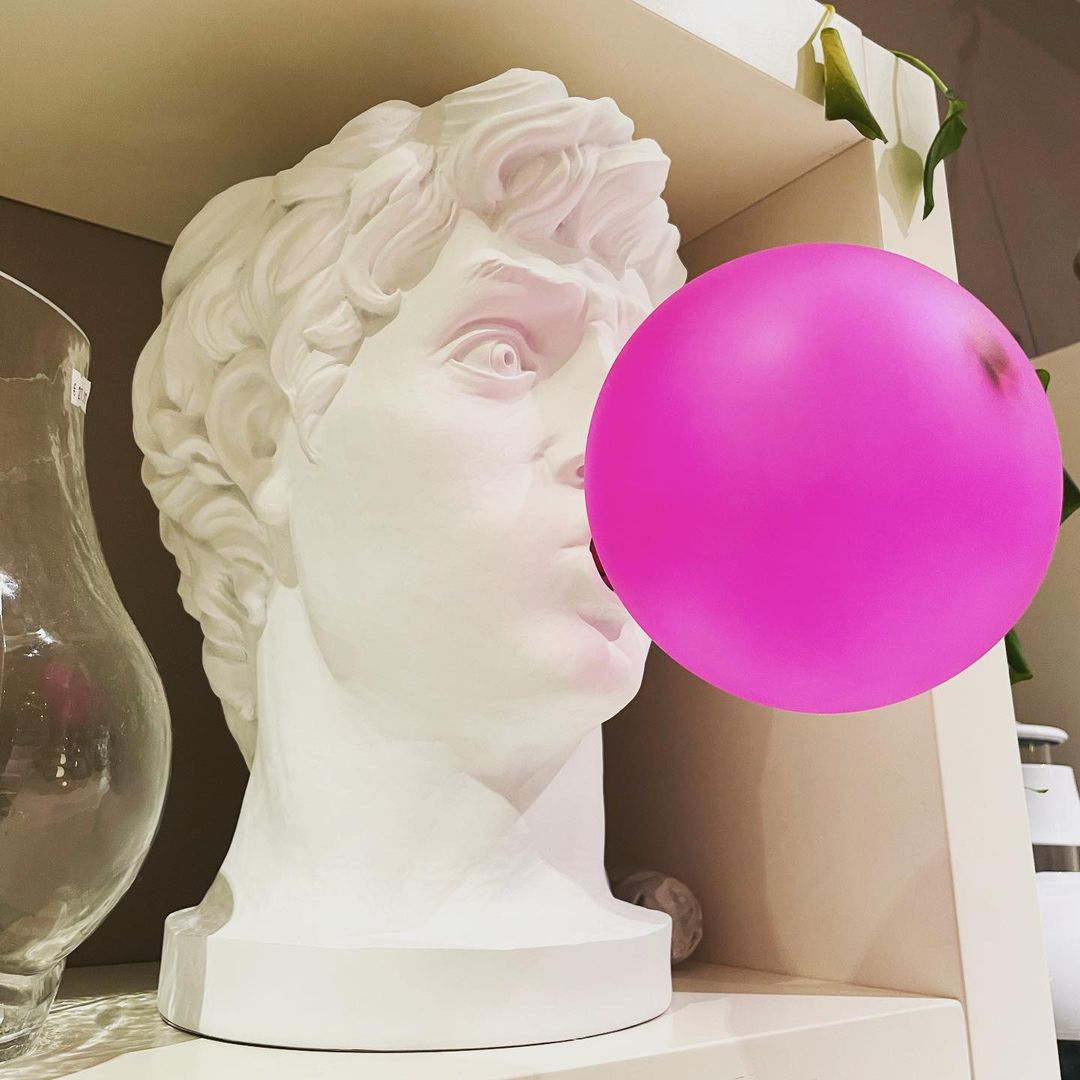 PopArt Contemporary Glass Table Lamp - Letslighting