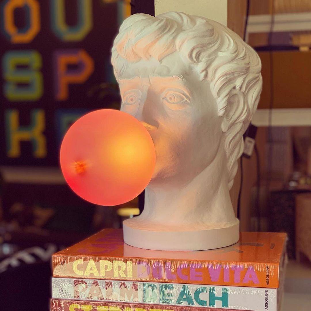 PopArt Contemporary Glass Table Lamp - Letslighting