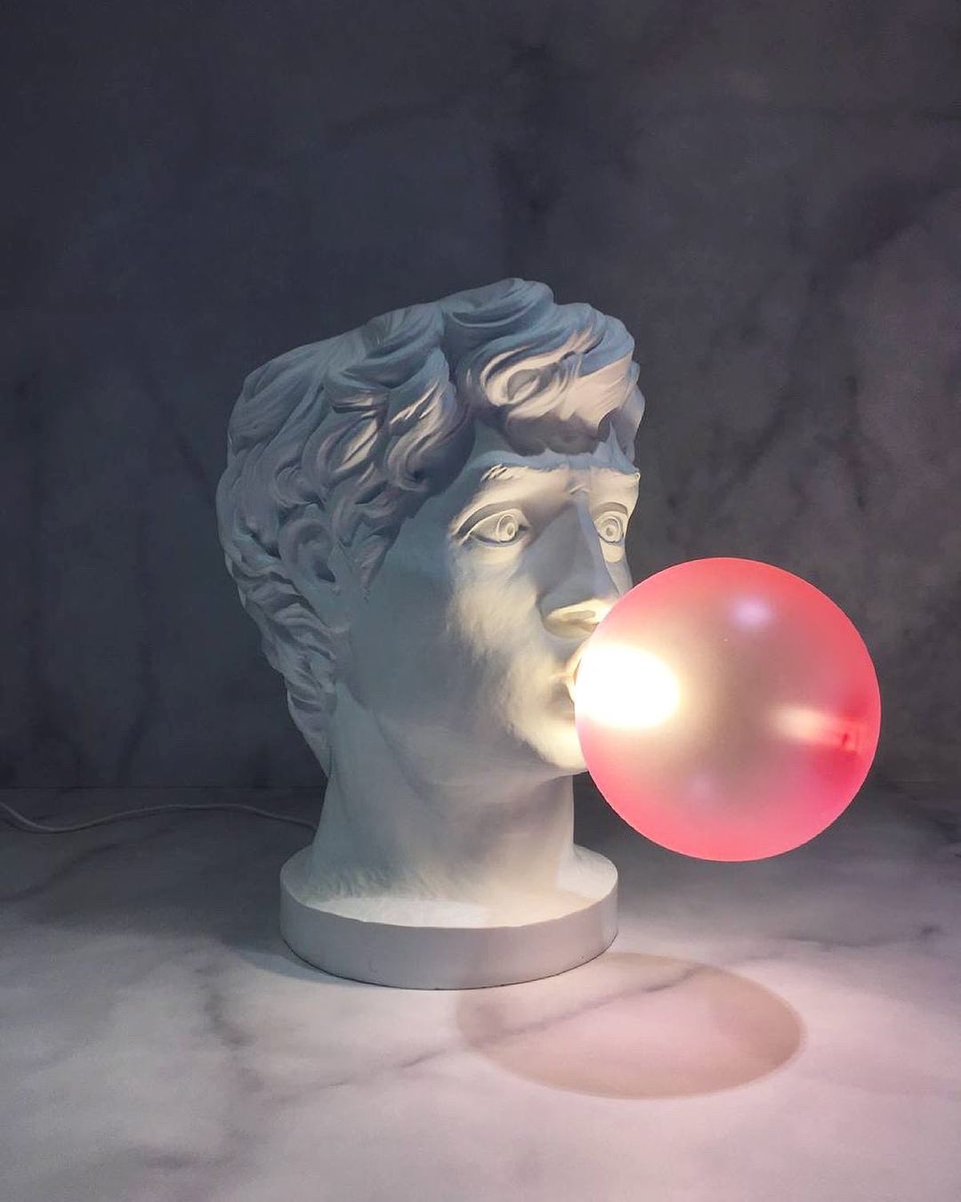 PopArt Contemporary Glass Table Lamp - Letslighting