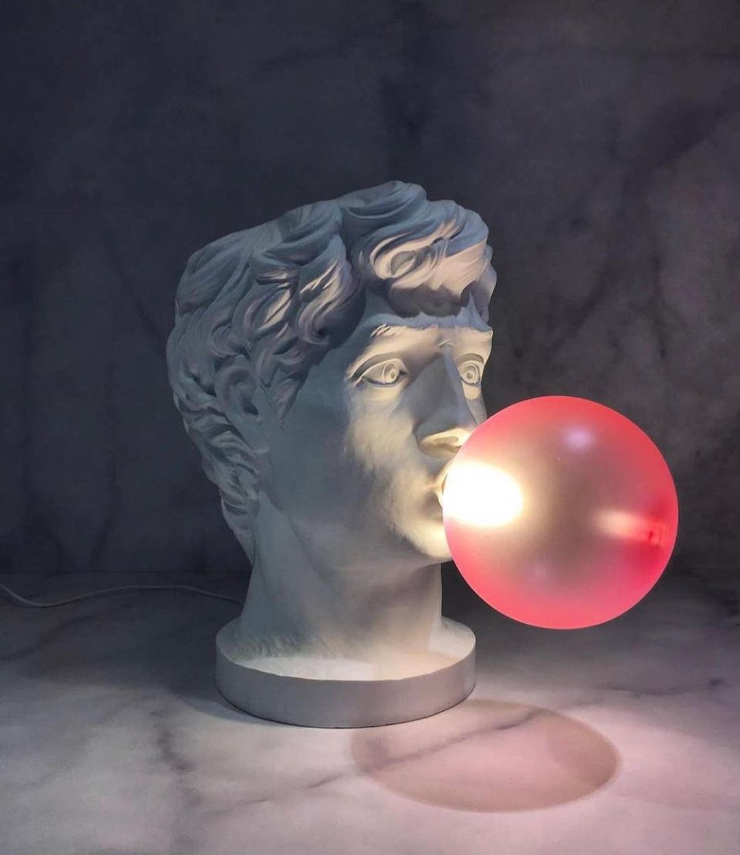 PopArt Contemporary Glass Table Lamp - Letslighting