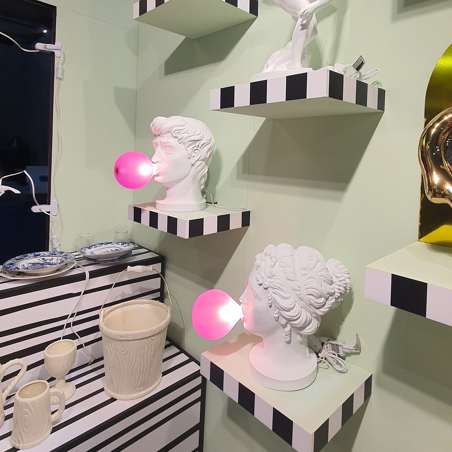 PopArt Contemporary Glass Table Lamp - Letslighting