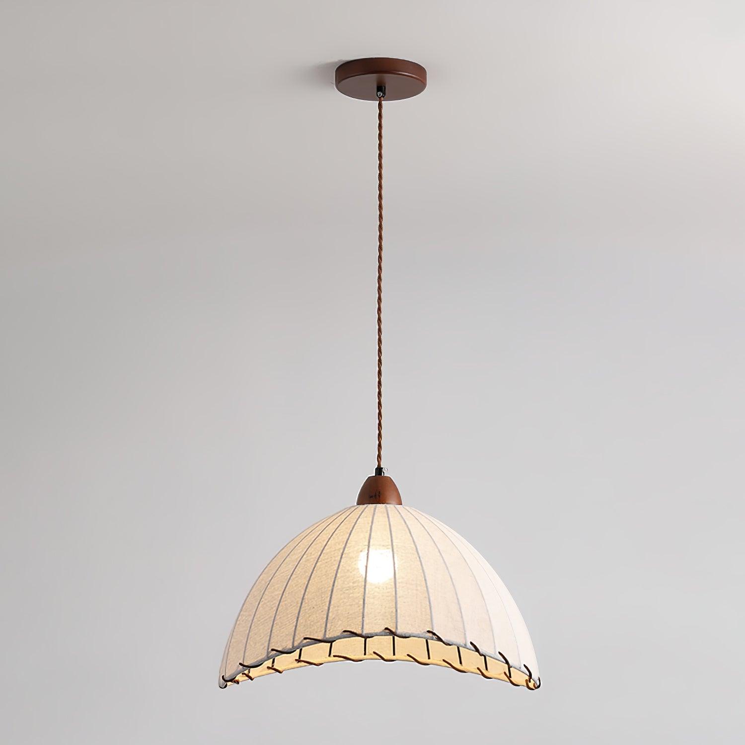 Elara Modern Fabric Pendant Light - Letslighting
