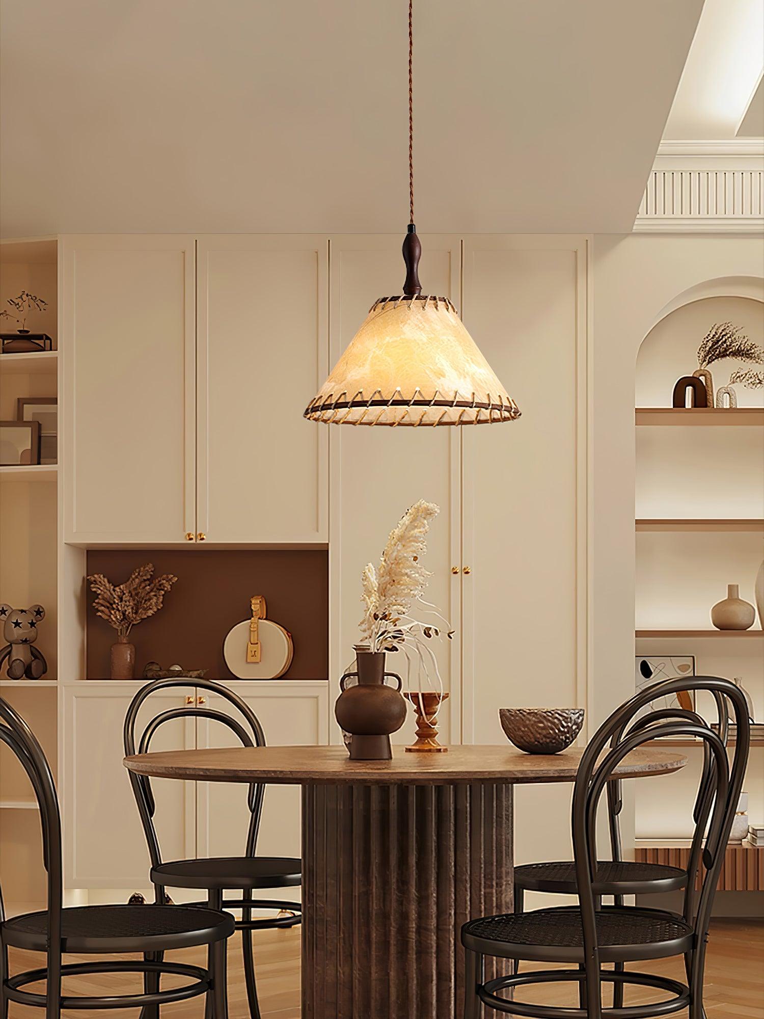 Elara Modern Fabric Pendant Light - Letslighting