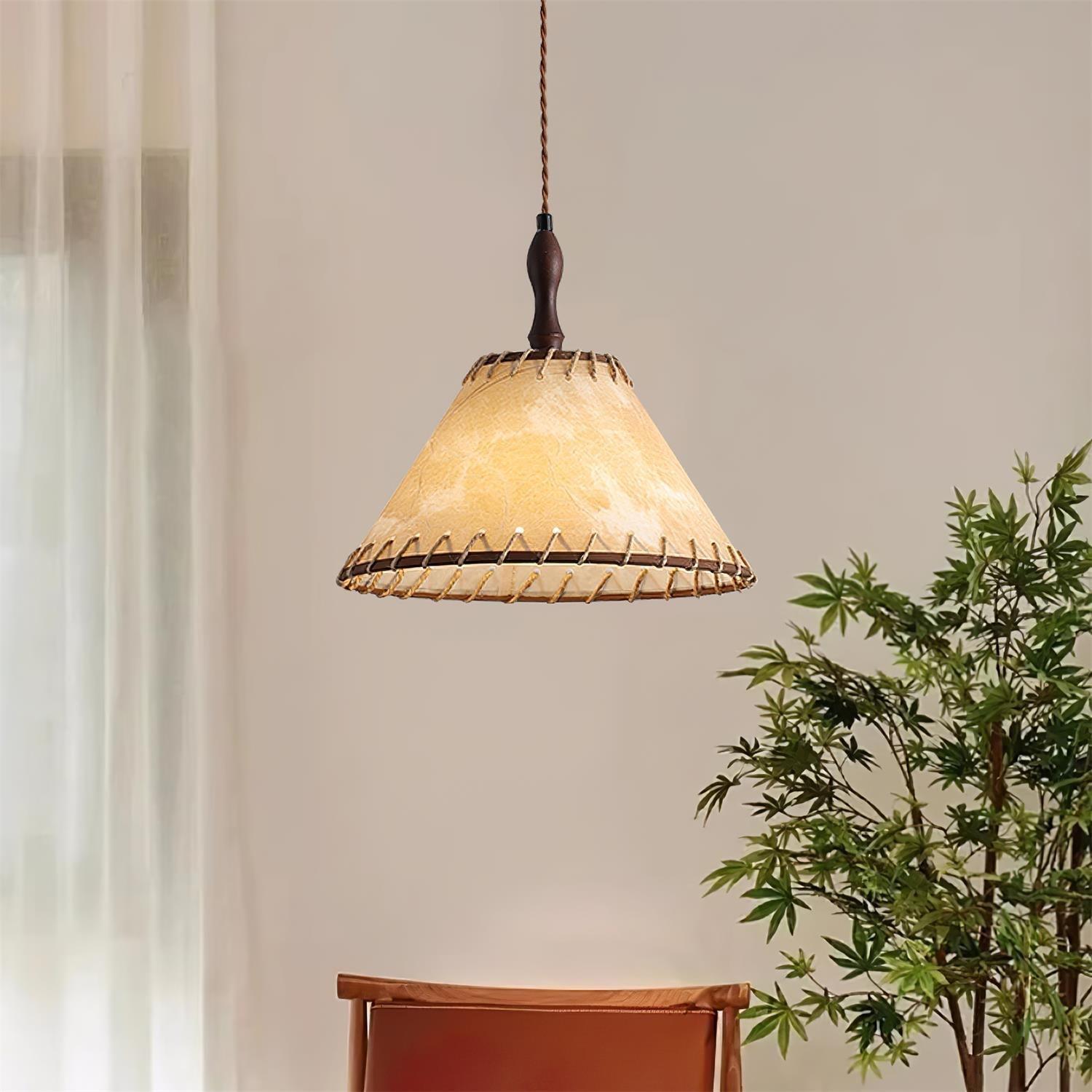 Elara Modern Fabric Pendant Light - Letslighting