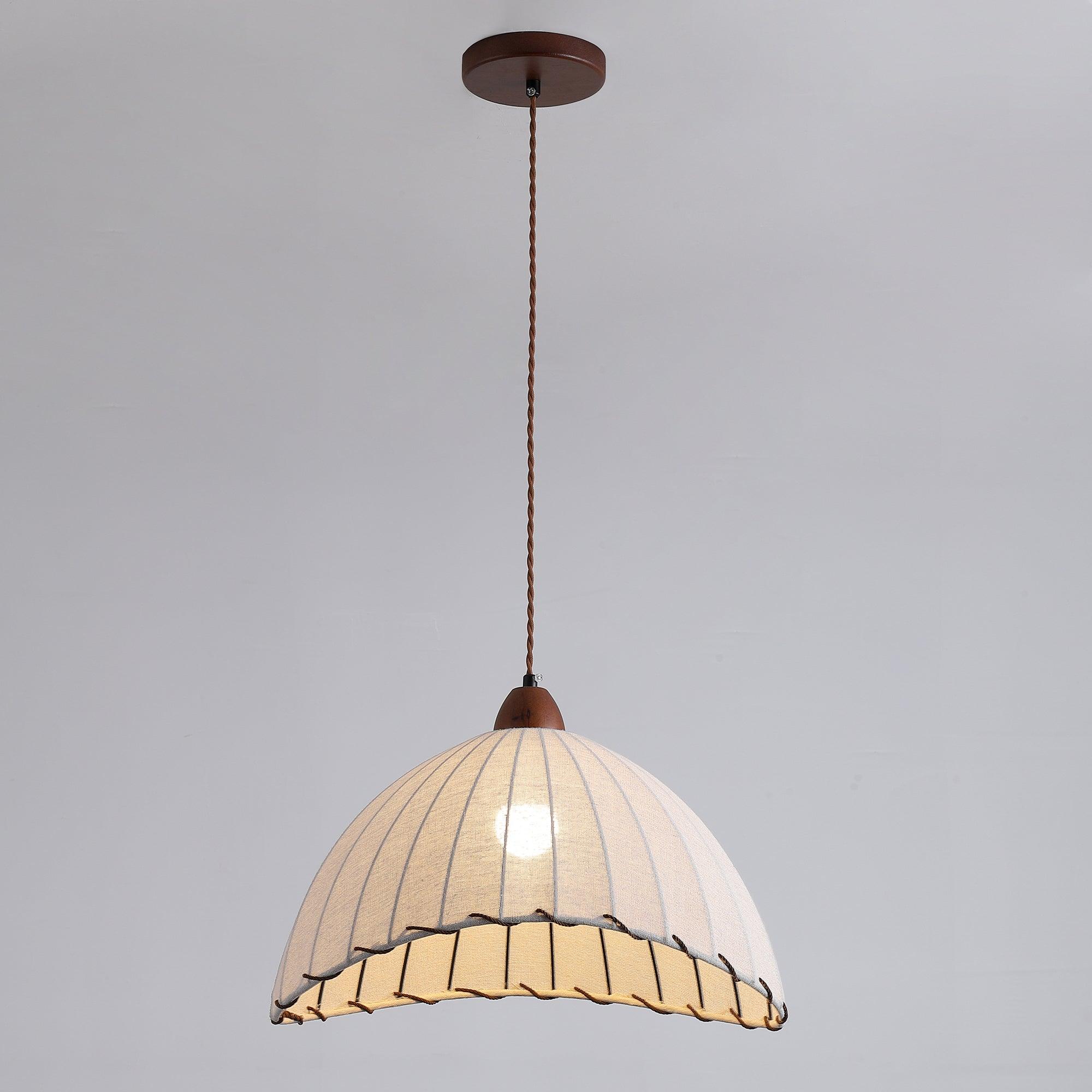 Elara Modern Fabric Pendant Light - Letslighting