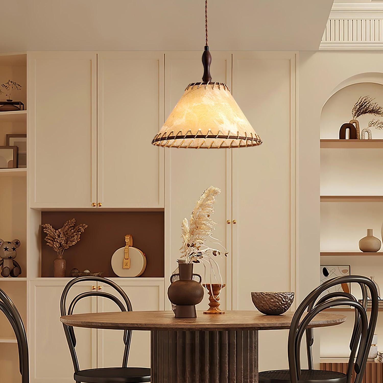 Elara Modern Fabric Pendant Light - Letslighting