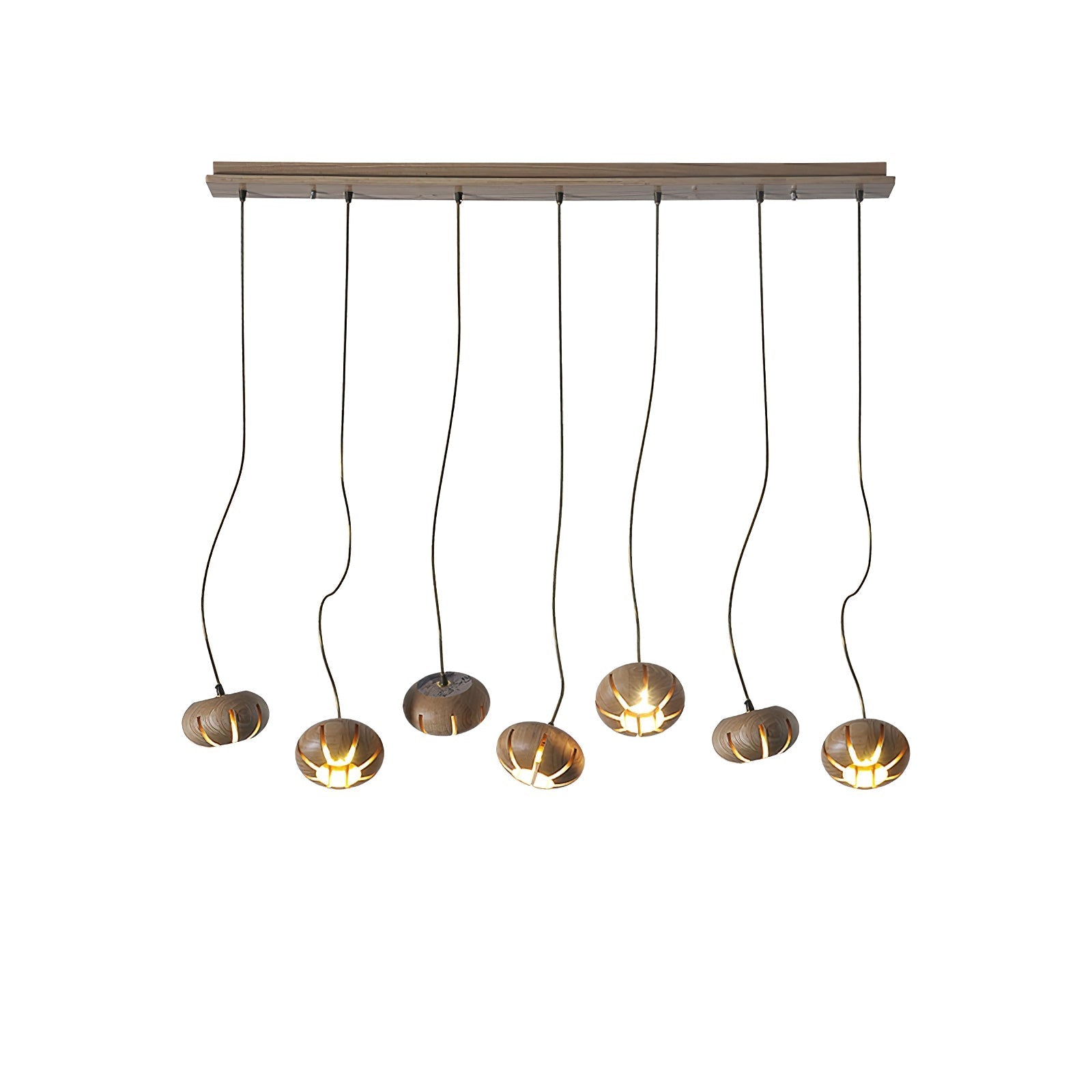 Zasorir Sculptural Marble Cluster Pendant Light - Blowlighting