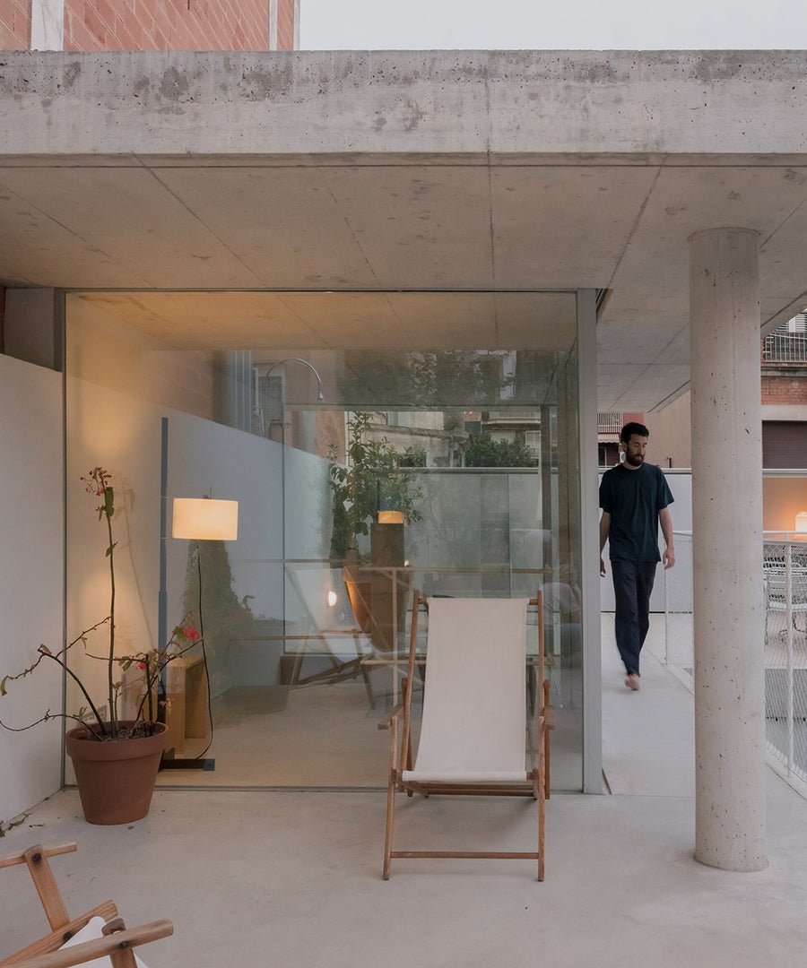 Torna Wood Fabric Floor Lamp - Letslighting