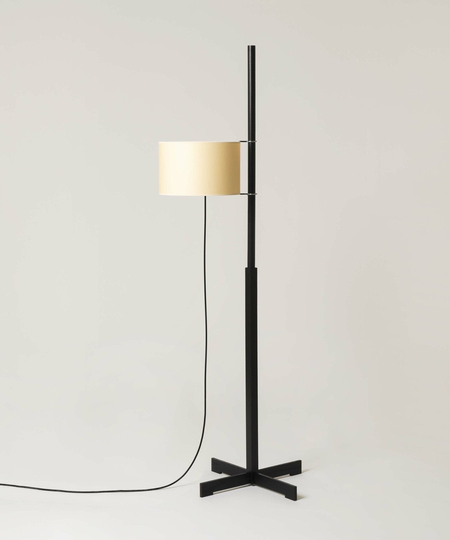 Torna Wood Fabric Floor Lamp - Letslighting