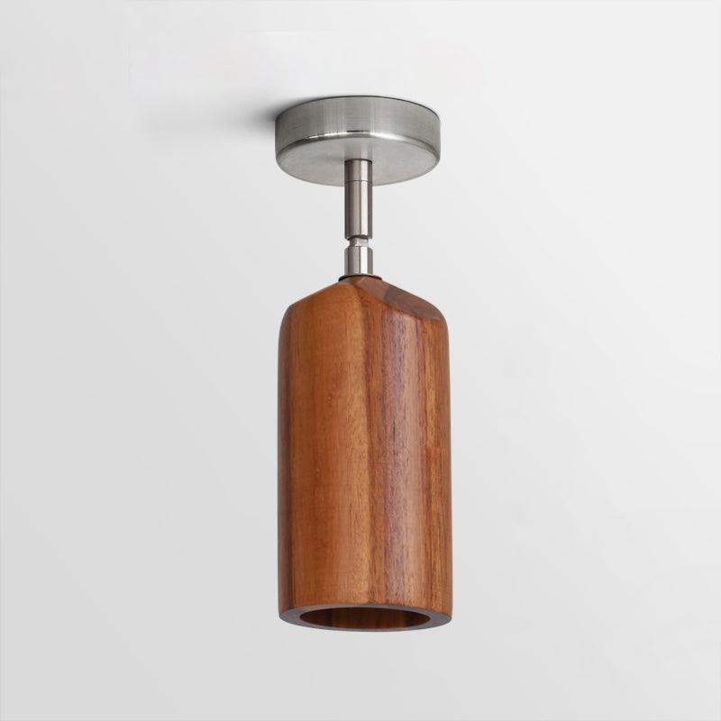 Aim Wood Track Ceiling Light Spotlight - Letslighting