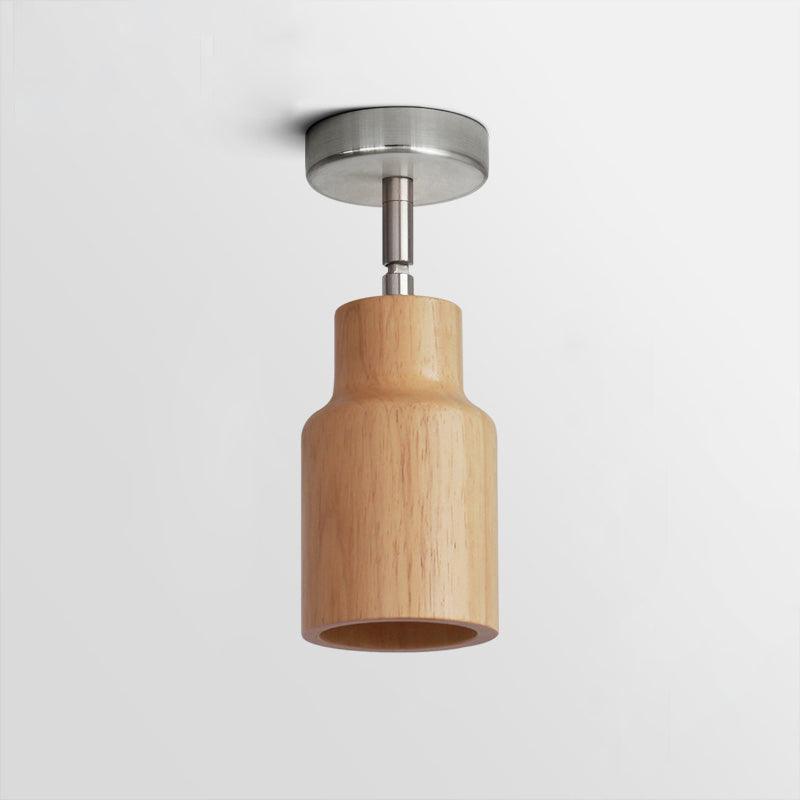 Aim Wood Track Ceiling Light Spotlight - Letslighting