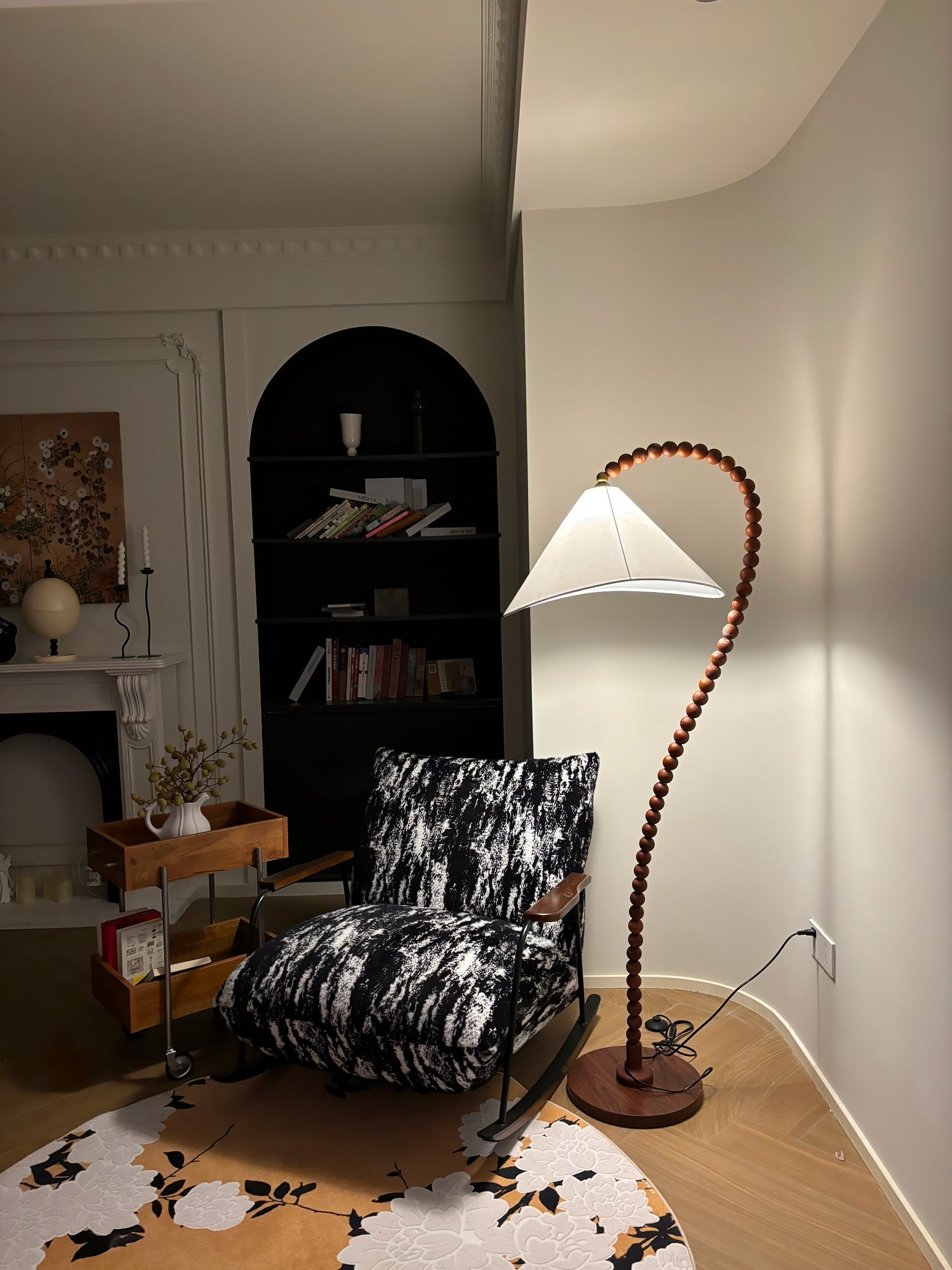 Nadia Modern Wood Floor Lamp - Letslighting
