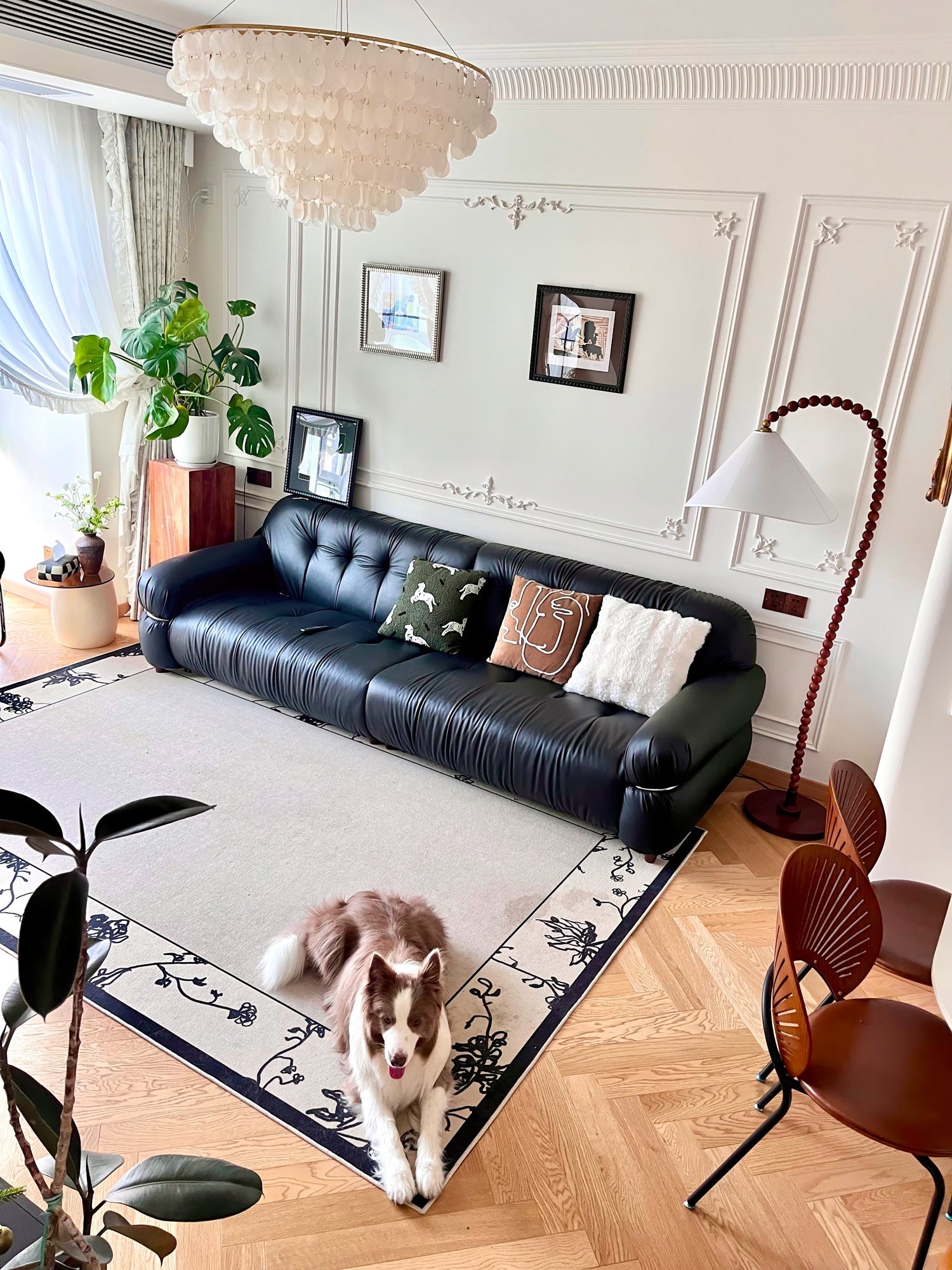 Nadia Modern Wood Floor Lamp - Letslighting