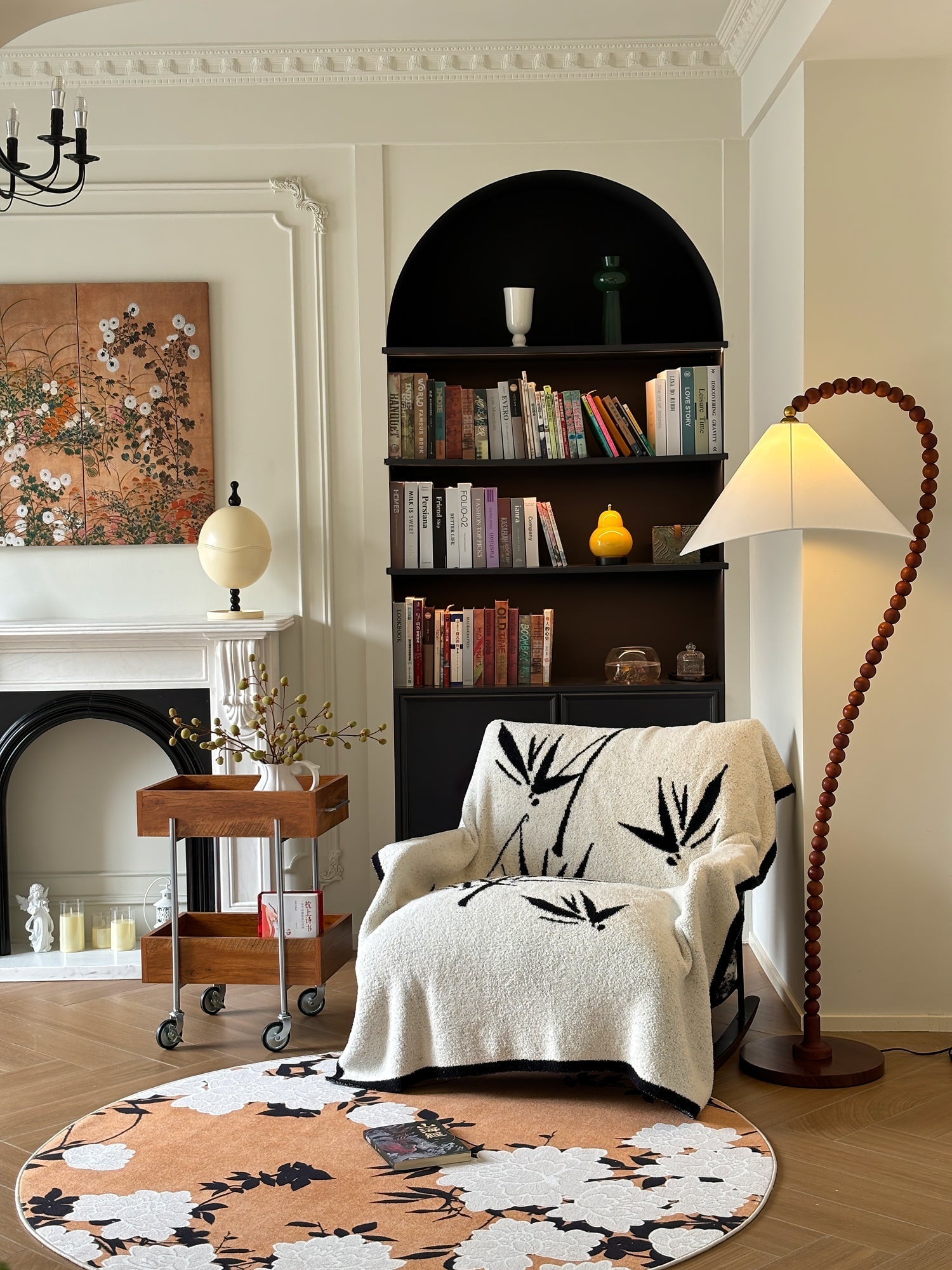 Nadia Modern Wood Floor Lamp - Letslighting