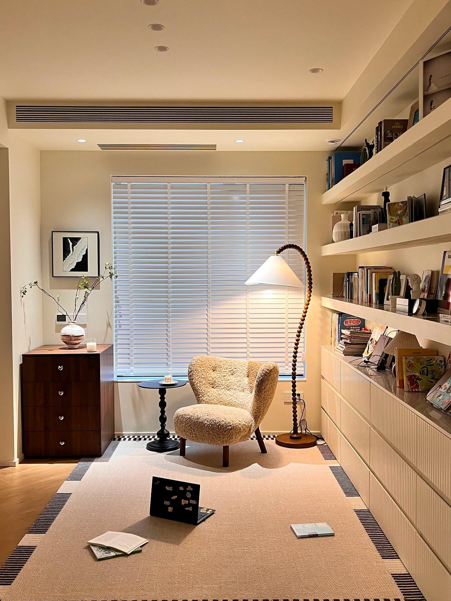 Nadia Modern Wood Floor Lamp - Letslighting