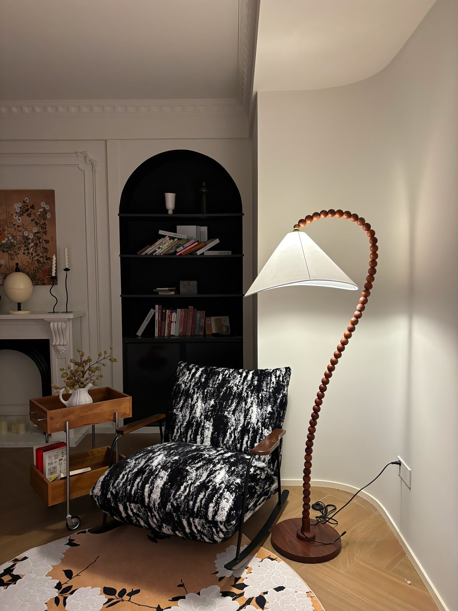 Nadia Modern Wood Floor Lamp - Letslighting