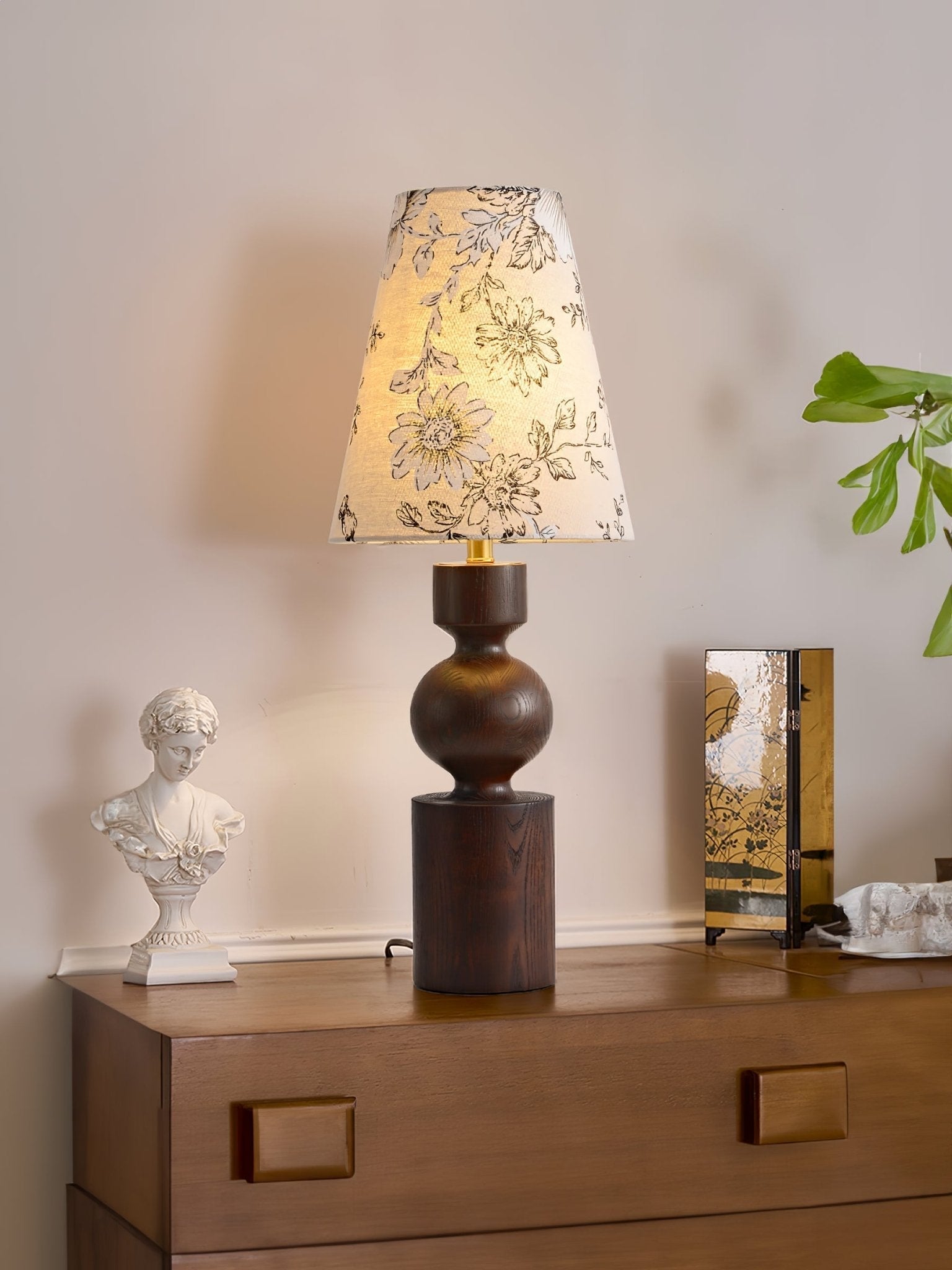 Thorne Vintage WoodnTable Lamp - Letslighting