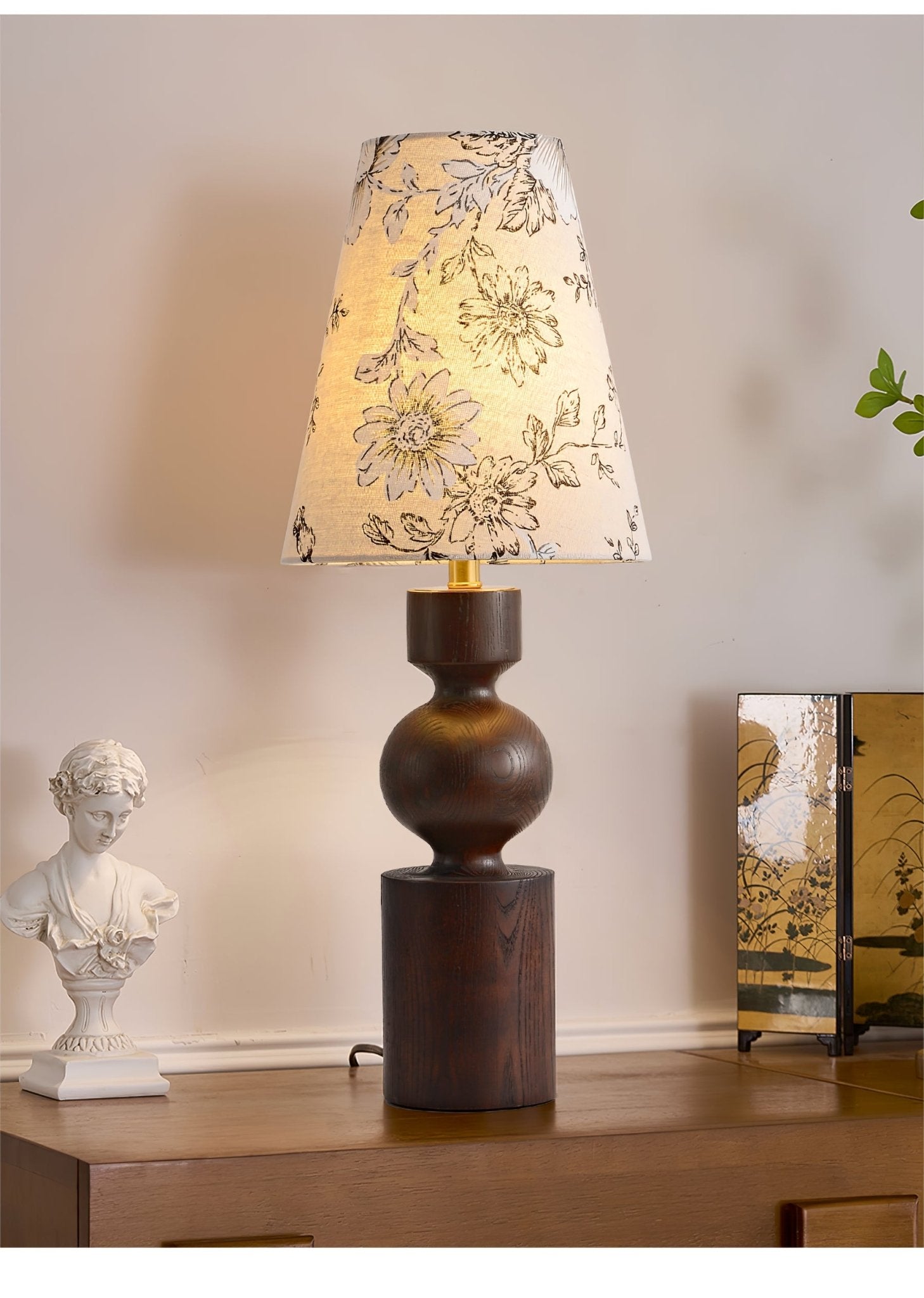 Thorne Vintage WoodnTable Lamp - Letslighting