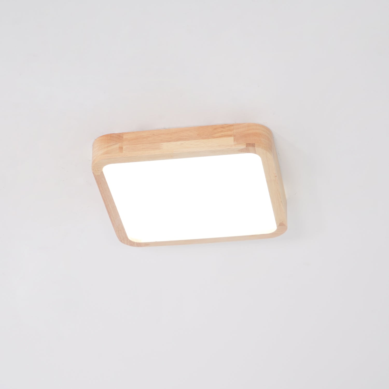 Muto Wooden Geometric Ceiling Light