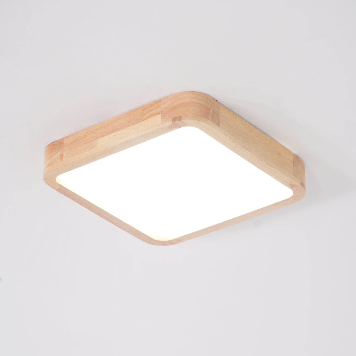 Muto Wooden Geometric Ceiling Light