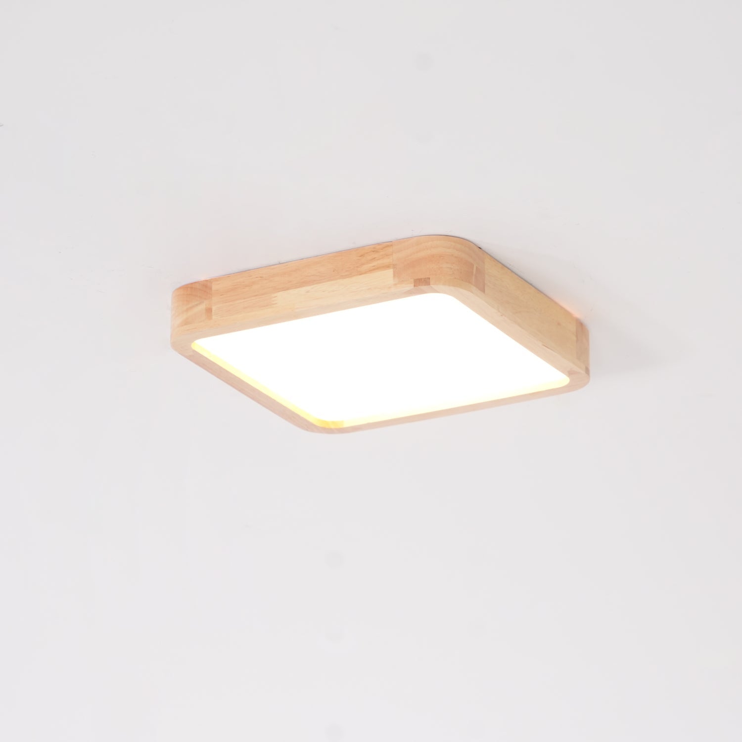 Muto Wooden Geometric Ceiling Light