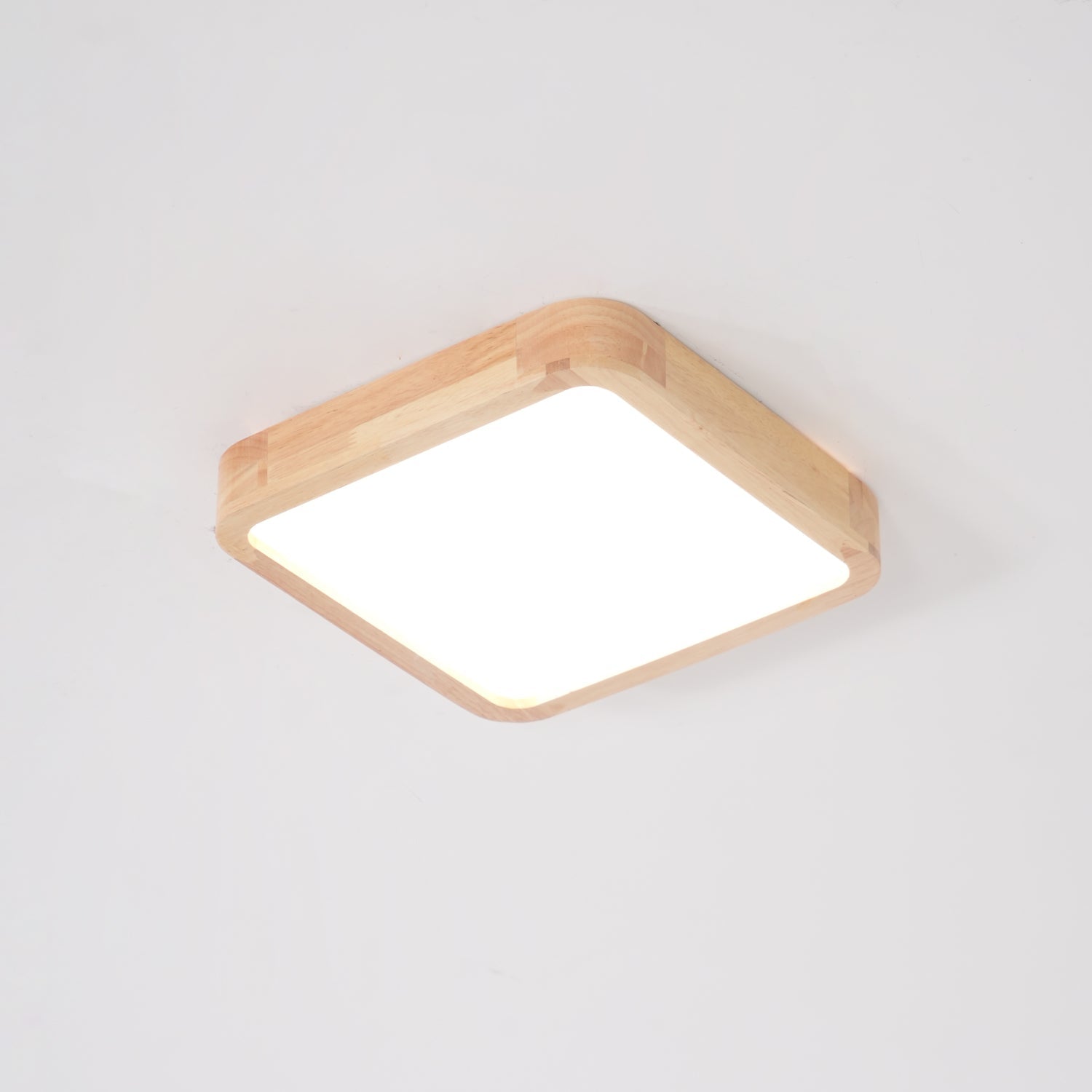 Muto Wooden Geometric Ceiling Light